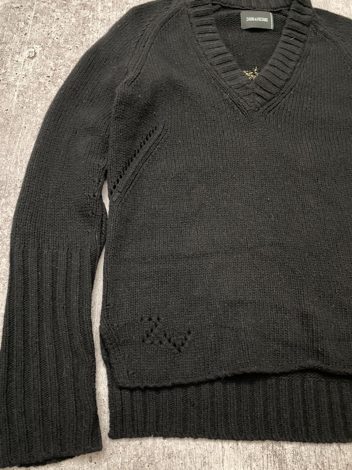 Zadig & Voltaire ZADIG&VOLTAIRE WOOL SWEATER Size XS / US 0-2 / IT 36-38 - 7 Thumbnail