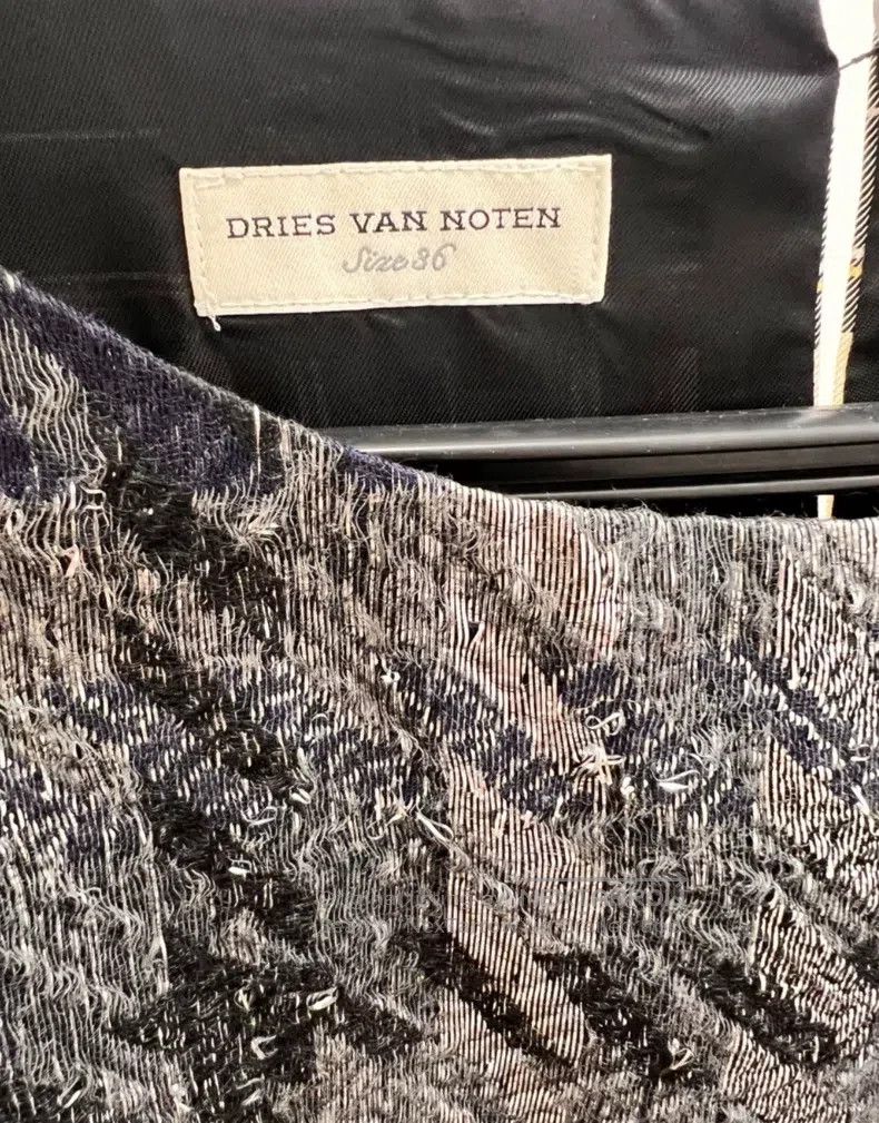 Dries Van Noten Dries Van Noten size:36 Ethnic Weave Paneled Plaid Round-N Size S / US 4 / IT 40 - 3 Thumbnail