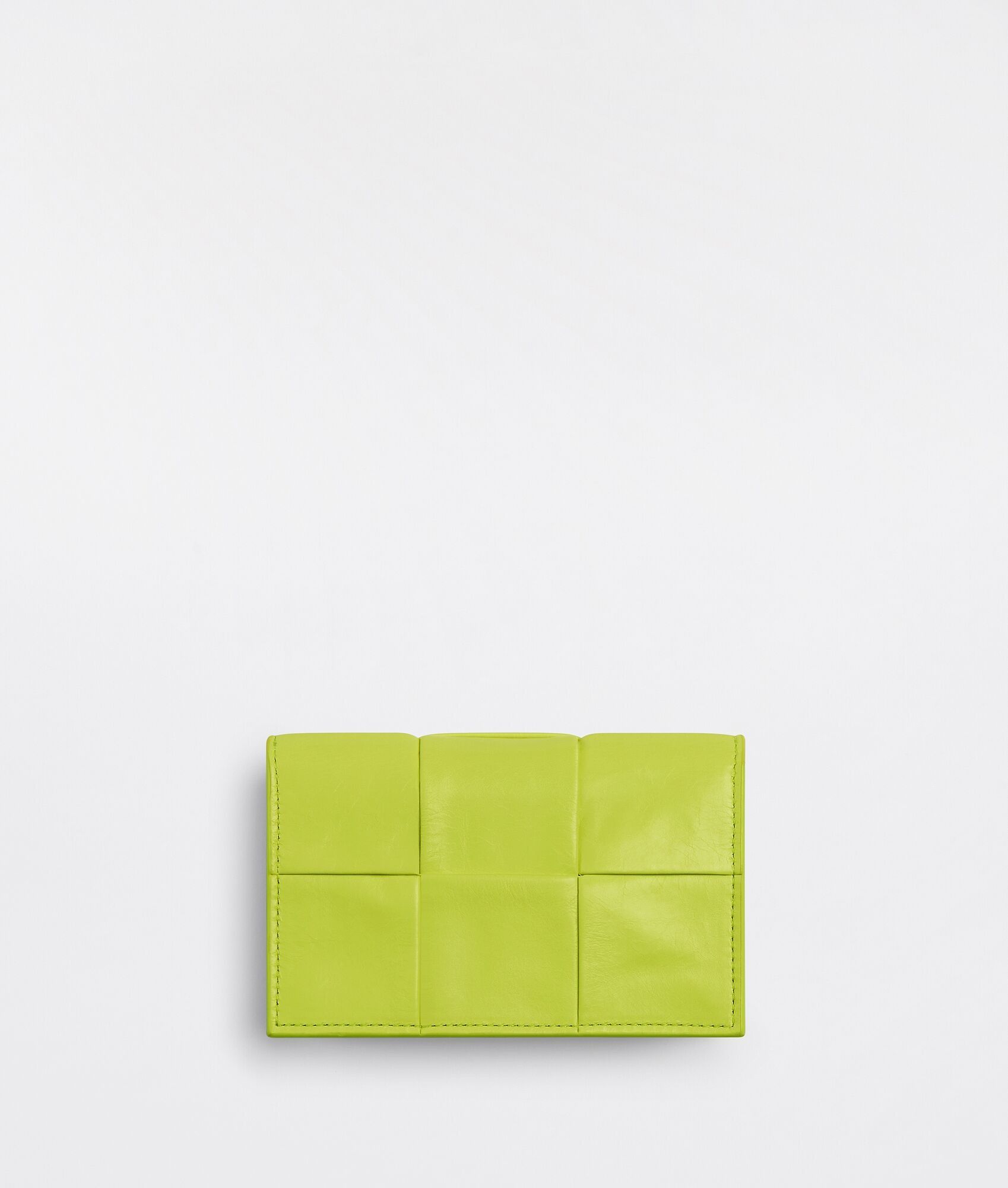 Bottega Veneta o1loc1c0325 Size: OS / 690984 Business Card Case Acid Kiwi Size ONE SIZE - 3 Thumbnail