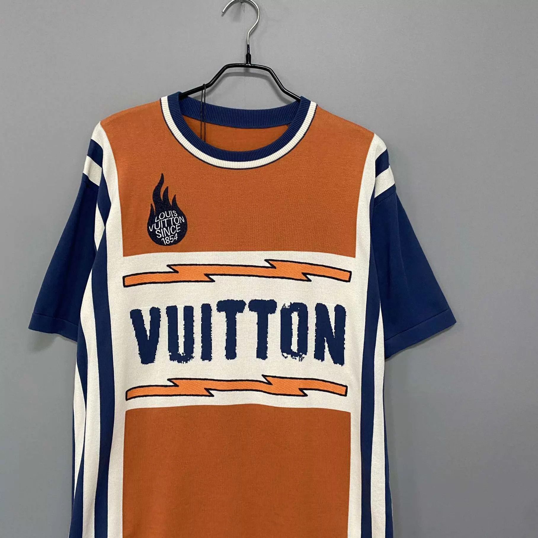 Louis Vuitton LV Flame Knit Short Sleeve Tee M 95 New Size US M / EU 48-50 / 2 - 2 Thumbnail