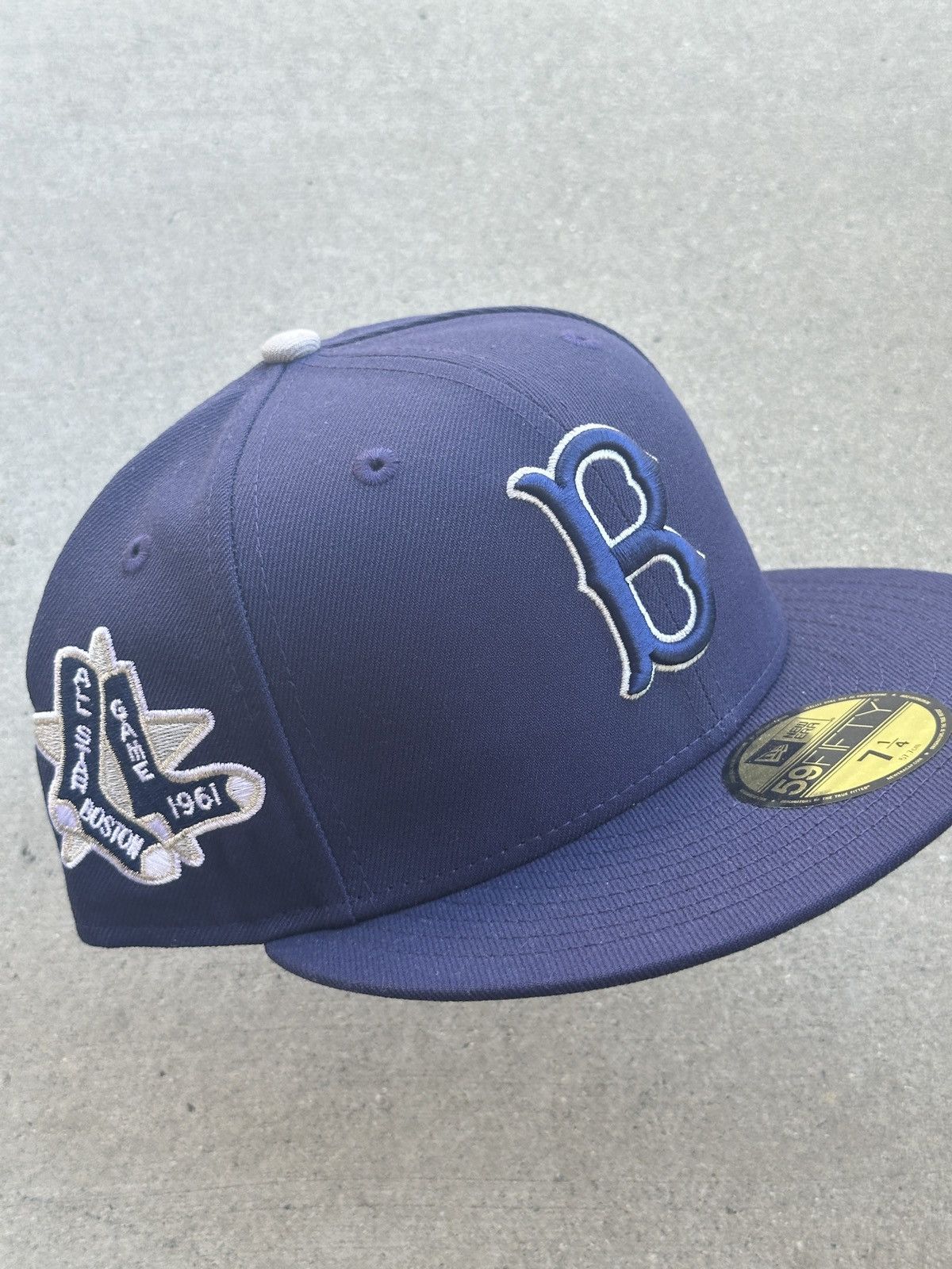 Hat Club × MLB × New Era Boston Red Sox OG Hometown Negro League Fitted 7 1/4 HatClub Size ONE SIZE - 1 Thumbnail