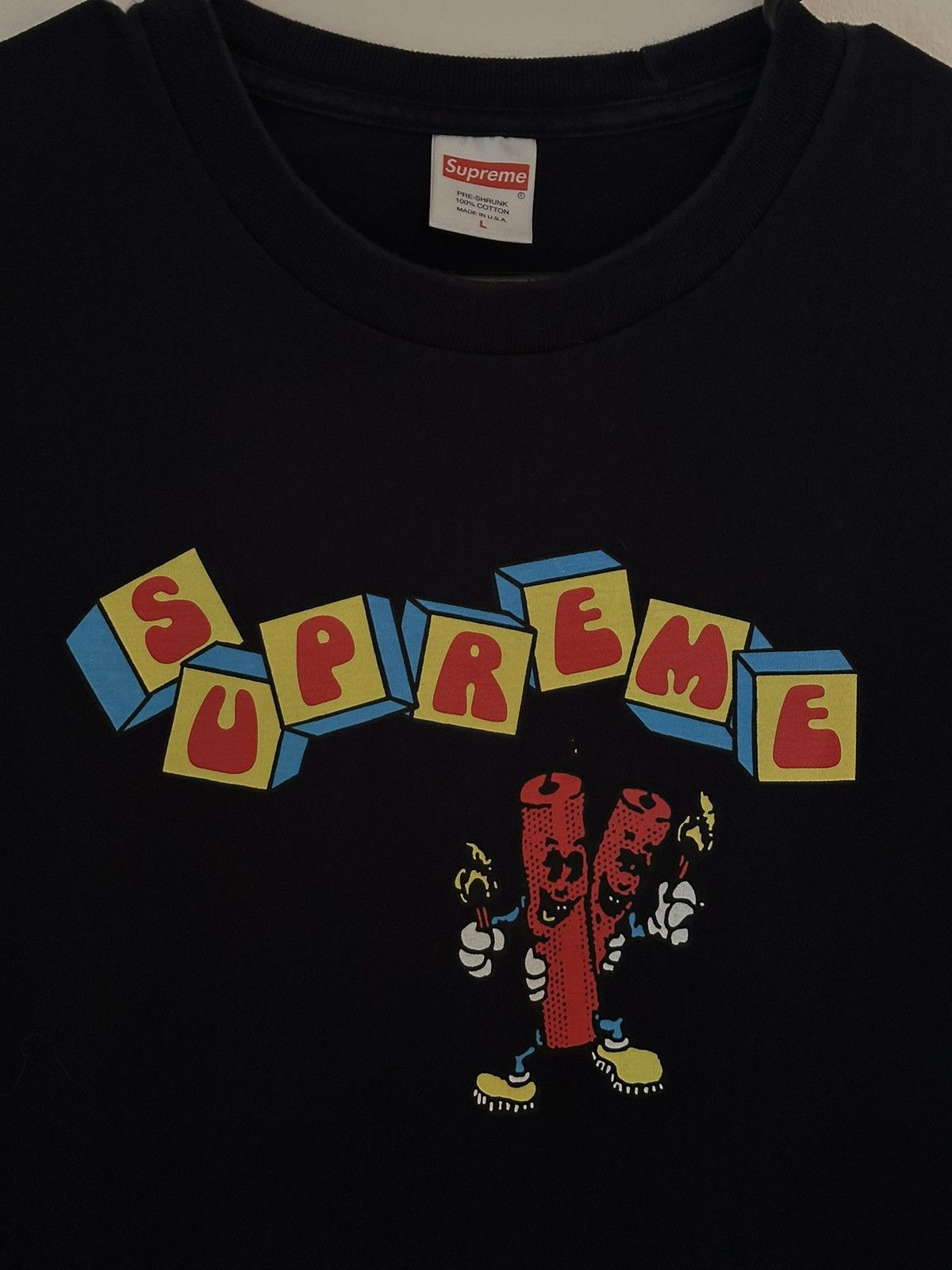 Supreme Supreme Dynamite Tee Size US L / EU 52-54 / 3 - 2 Thumbnail
