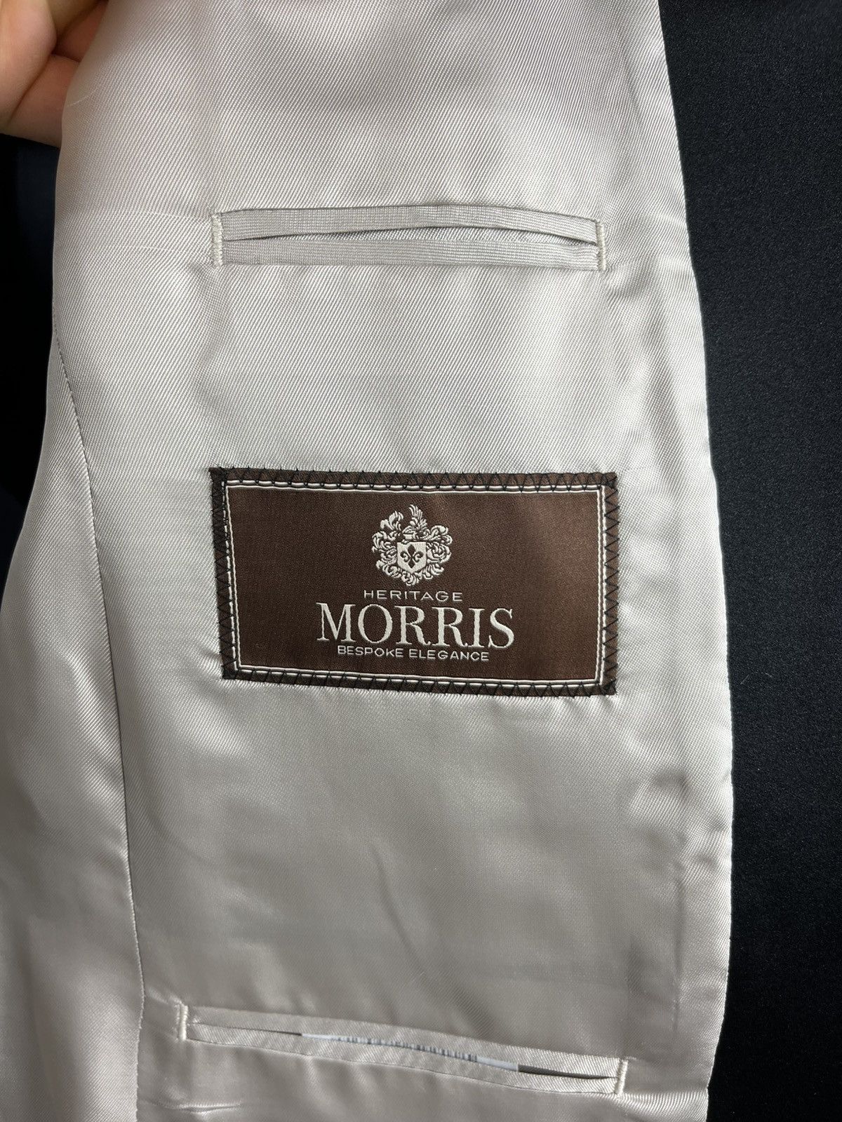 Designer × Morris Morris Heritage wool blazer jacket Vitale Barberis Canonico Size US L / EU 52-54 / 3 - 23 Thumbnail