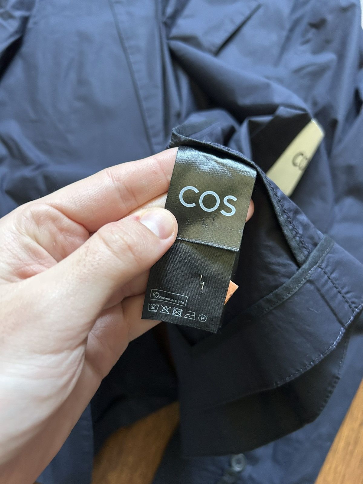 Cos COS Solid Style Men’s Blazer Classic Fit Two Button Size 46 Size 46R - 7 Thumbnail
