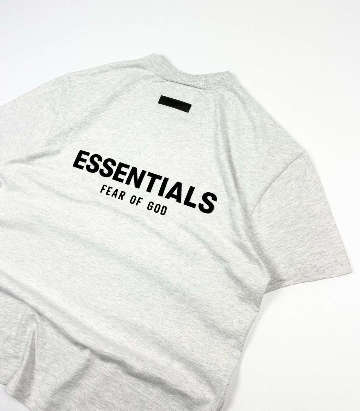 Fear of God × Vintage Y2k Fear Of God Essentials Tee Velor Logo T-shirt Size US M / EU 48-50 / 2 - 3 Thumbnail