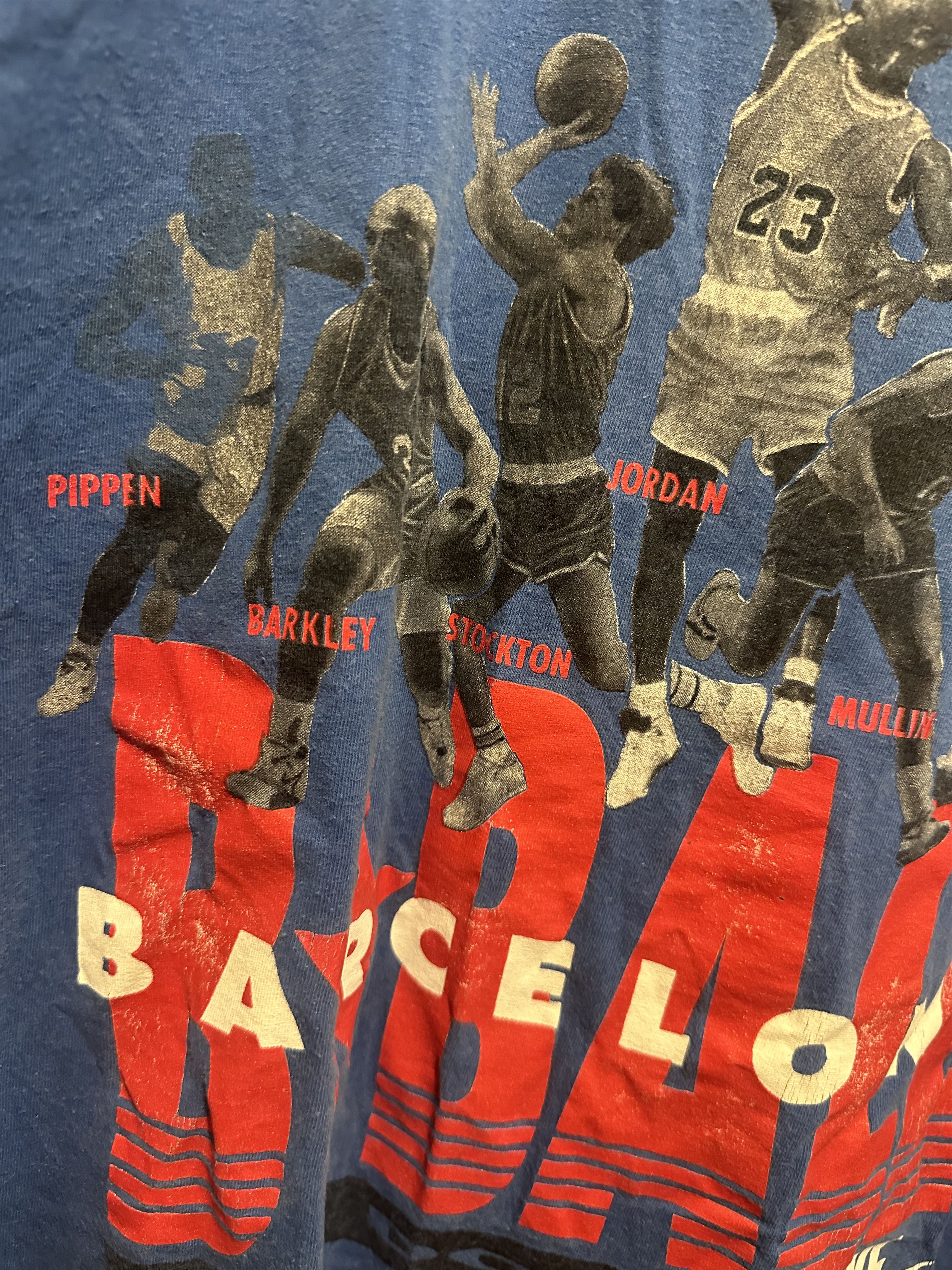 Nike 1992 Dream Team Barcelona Olympics Tee Size US XL / EU 56 / 4 - 3 Thumbnail