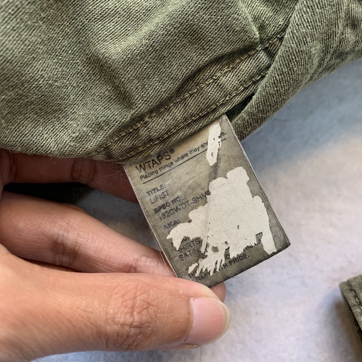 Wtaps WTAPS AW2013 "LIFIST" Military Sateen Shirt Jacket Size US M / EU 48-50 / 2 - 8 Thumbnail