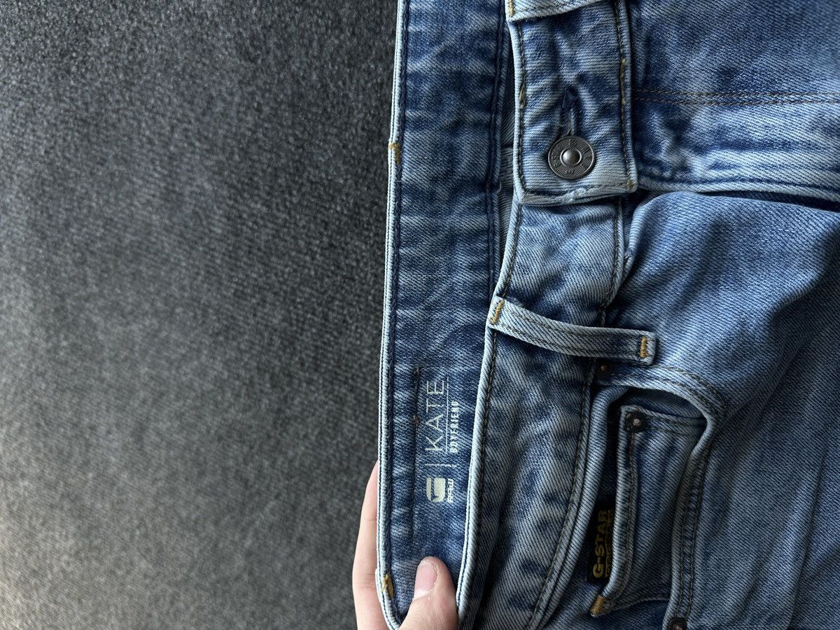 G-Star VNTG🚨G STAR RAW Jeans AVANT GARDE Washed Denim y2k Size 25" / US 0 / IT 36 - 8 Thumbnail