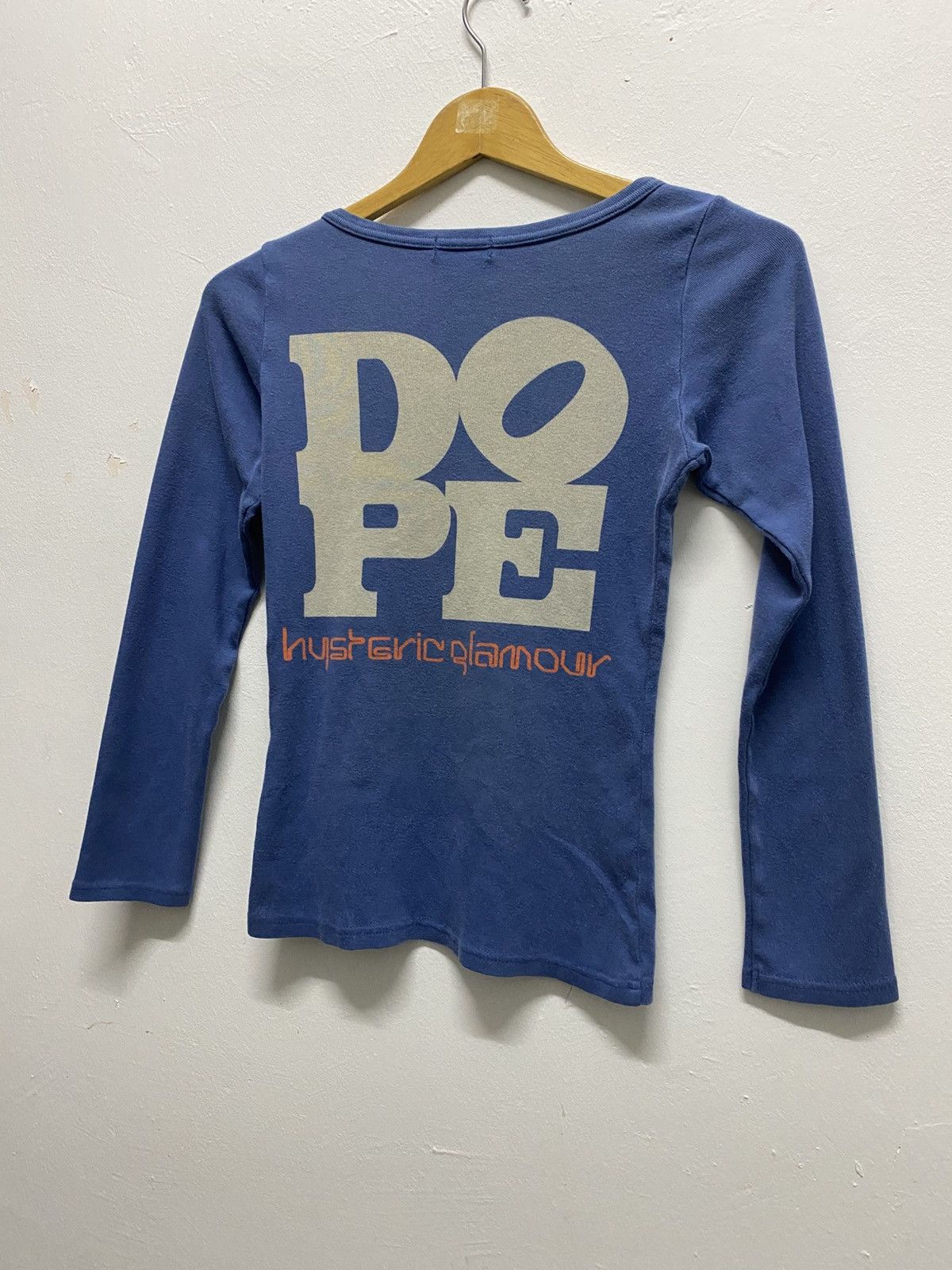 Hysteric Glamour Vintage 90s Hysteric Glamour Dope Faded Tee Size XXS / US 00 / IT 34 - 4 Thumbnail
