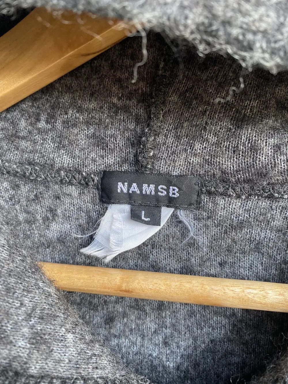 Japanese Brand × Vintage Vintage NAMSB Mohair Sweater Riri Zip Size US L / EU 52-54 / 3 - 10 Thumbnail