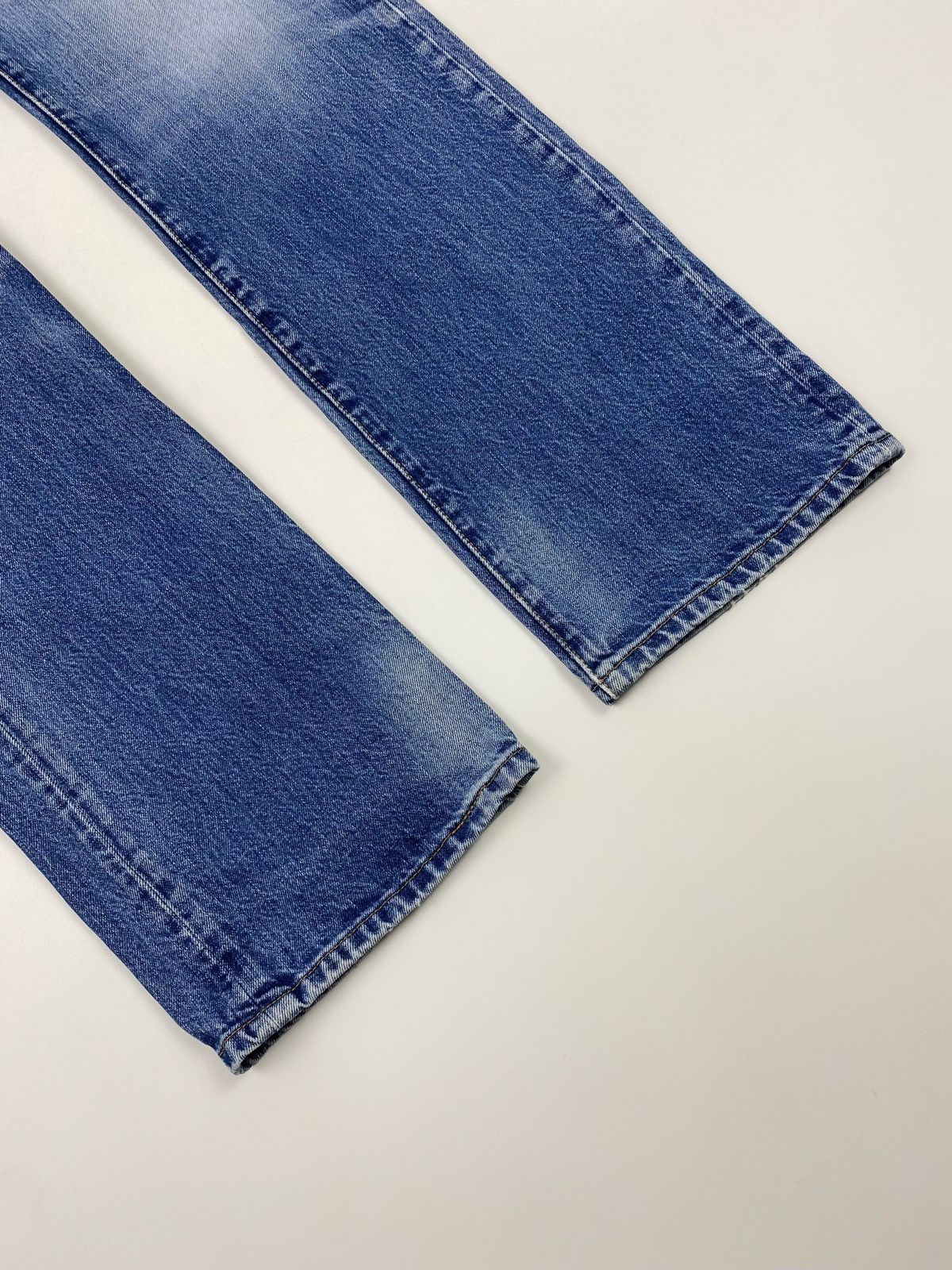 Levi's Y2K Distressed Levi’s 501 Washed Denim Pants 31X34 Size US 31 - 8 Thumbnail