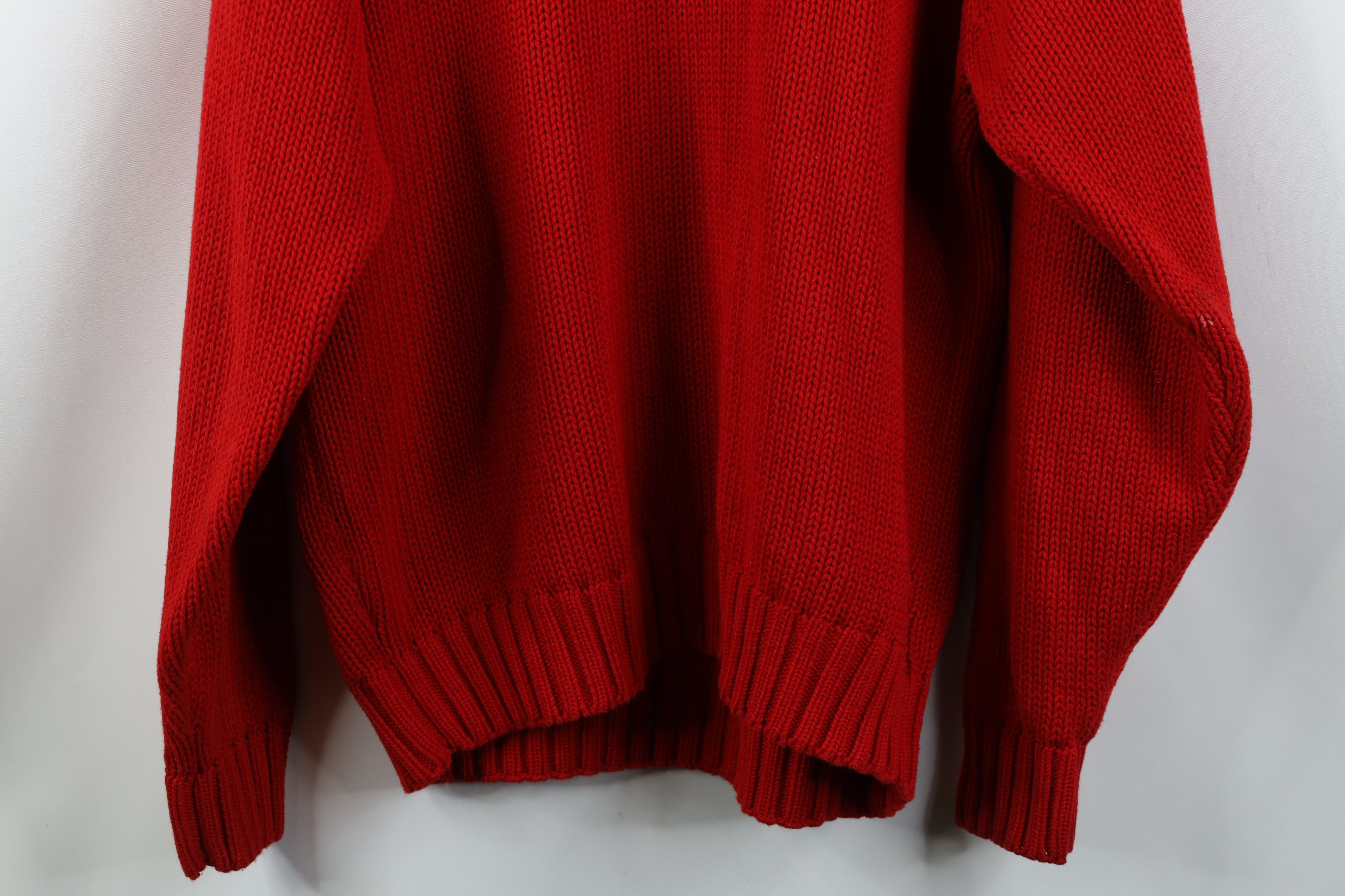 Gap Vintage 90s Gap Heavyweight Ribbed Knit Crewneck Sweater Size US M / EU 48-50 / 2 - 12 Thumbnail