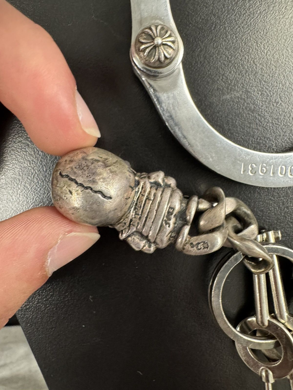 Chrome Hearts Chrome hearts handcuffs Size ONE SIZE - 10 Thumbnail