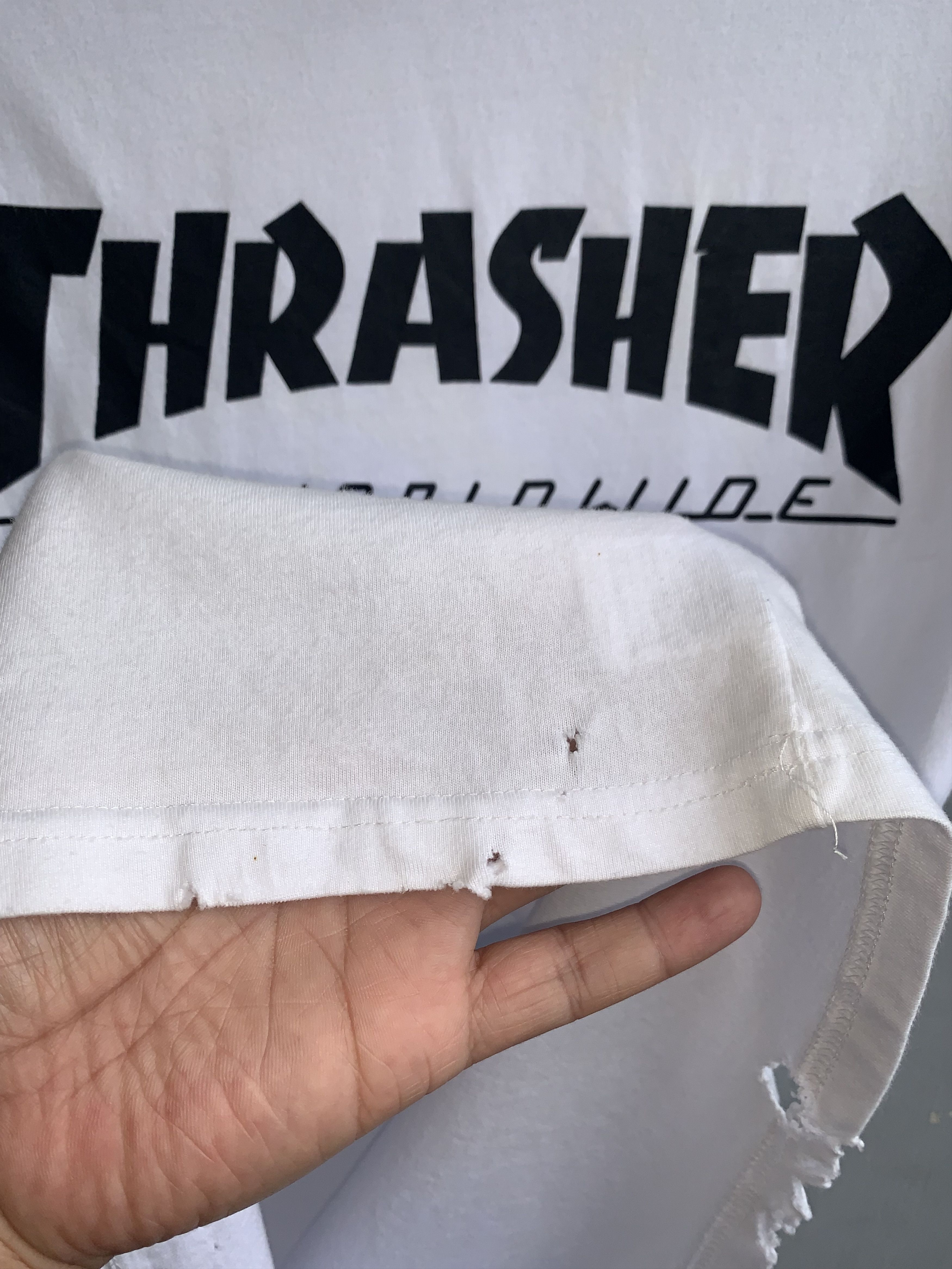 Huf × Thrasher Thrasher Huf Worldwide Spellout Shirt Size US L / EU 52-54 / 3 - 5 Thumbnail