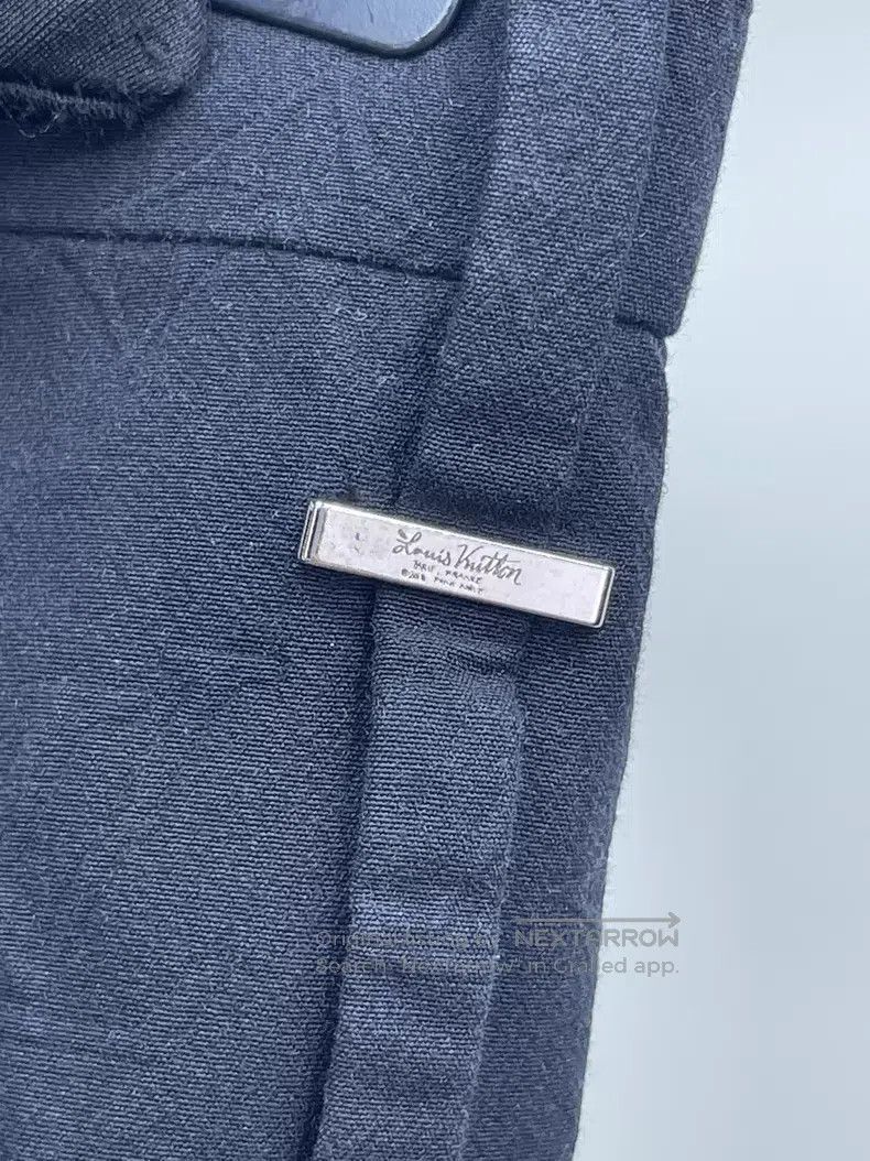 Louis Vuitton Louis Vuitton Black full-print presbyopic slacks pants Size US 38 / EU 54 - 4 Thumbnail