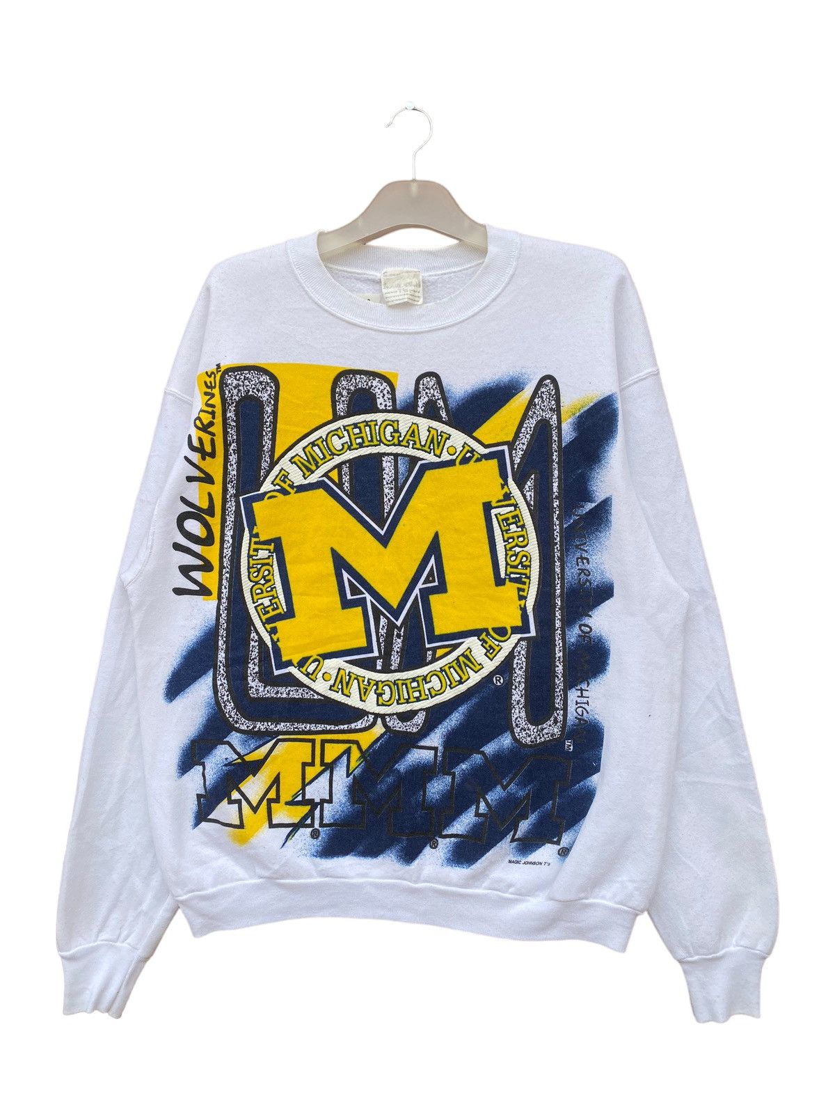 NBA Vintage Michigan Univercity By Magic Johnson Size US L / EU 52-54 / 3 - 1 Thumbnail