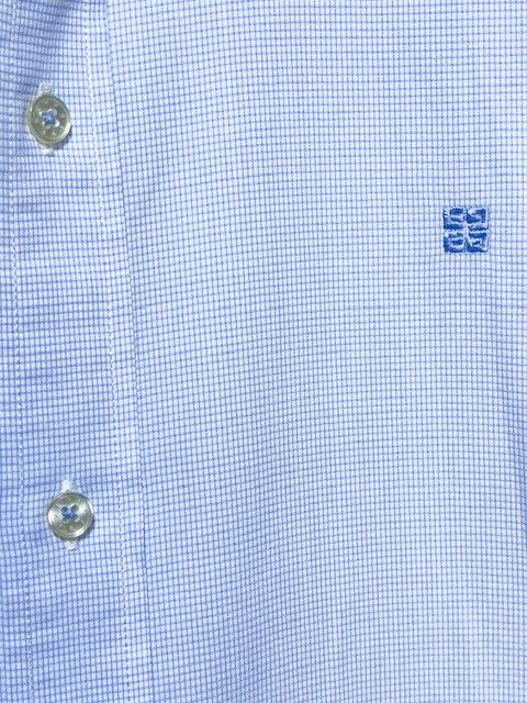 Givenchy 🔥 Givenchy 4G shirt long sleeve cotton blue white stripe Size US M / EU 48-50 / 2 - 5 Thumbnail