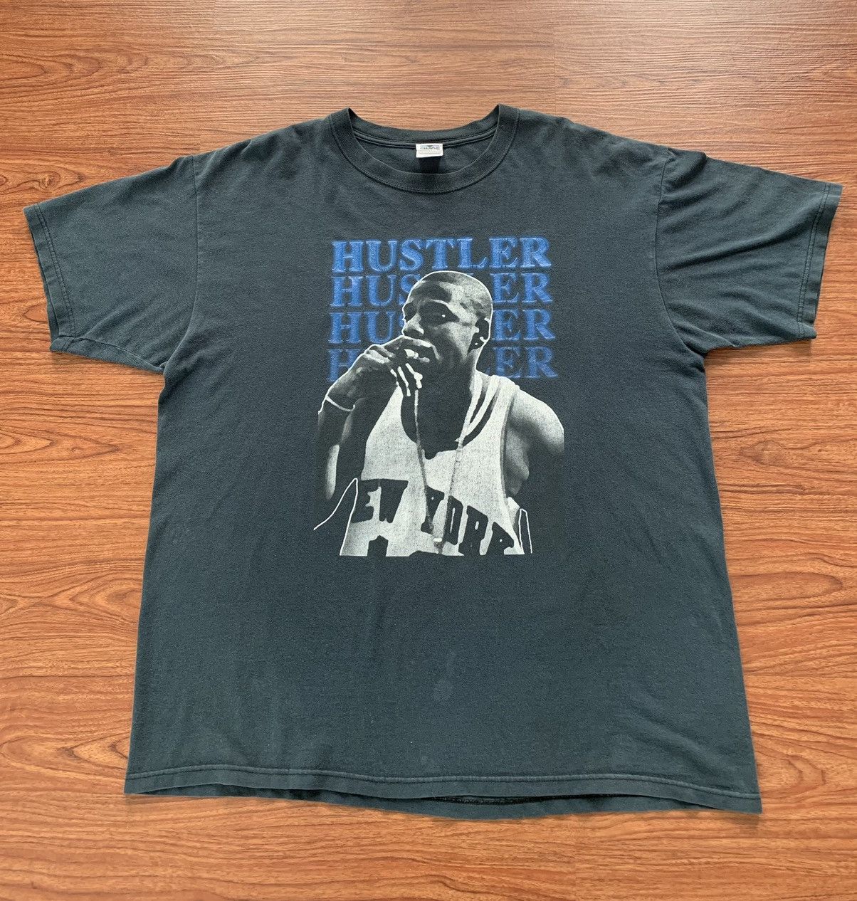 image of Jay Z Hustler Vintage in Black, Men's (Size XL)
