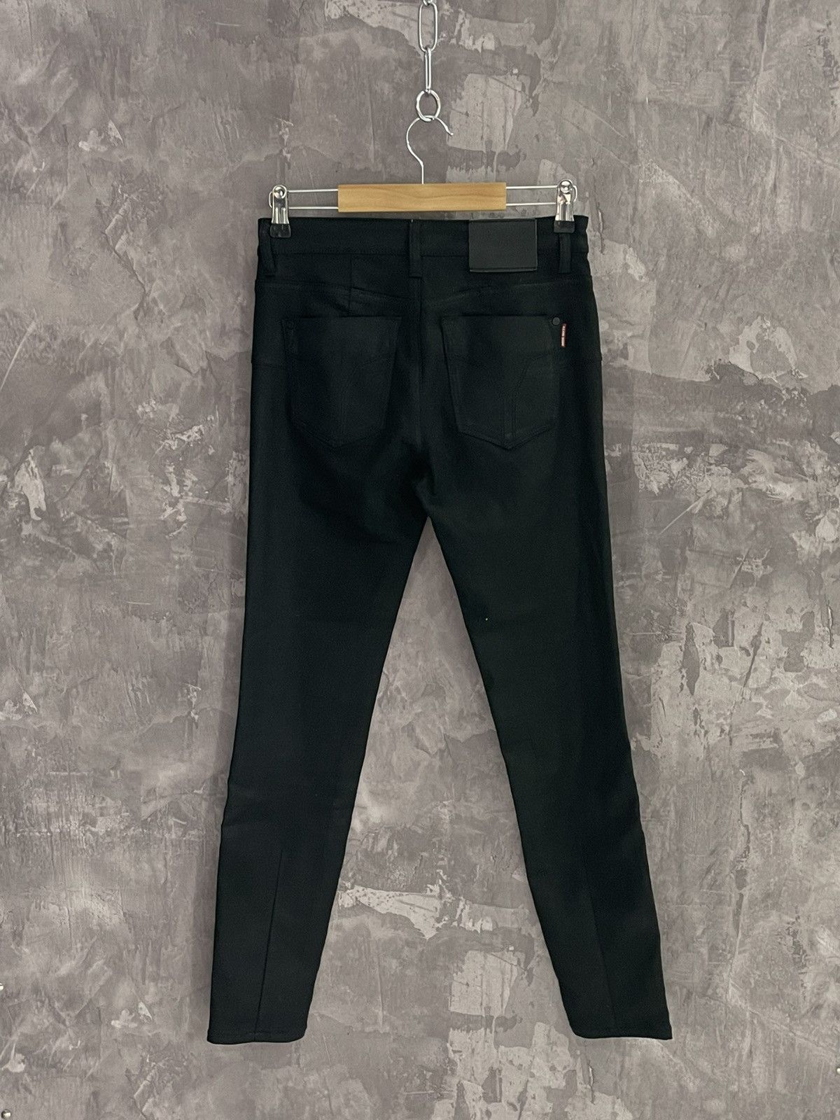 Beauty Beast × Hysteric Glamour × Miss Sixty Vintage Miss Sixty Black Skinny Glamour Y2K Jeans Size 27" / US 4 / IT 40 - 2 Thumbnail