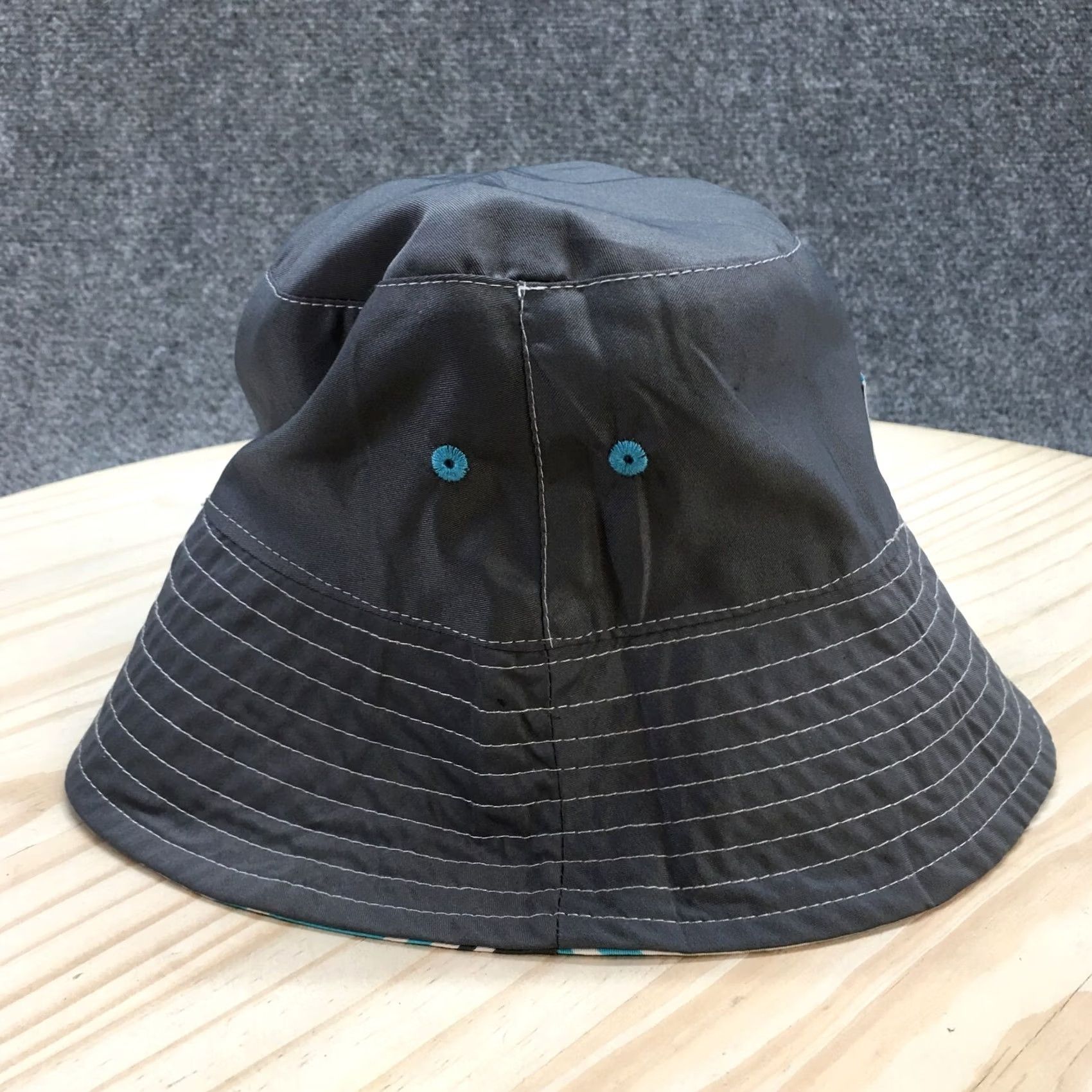 Skin UV Skinz Bucket Hat Mens OS Grey Adjustable Embroidered UPF 50+ Sunwear Size ONE SIZE - 6 Thumbnail