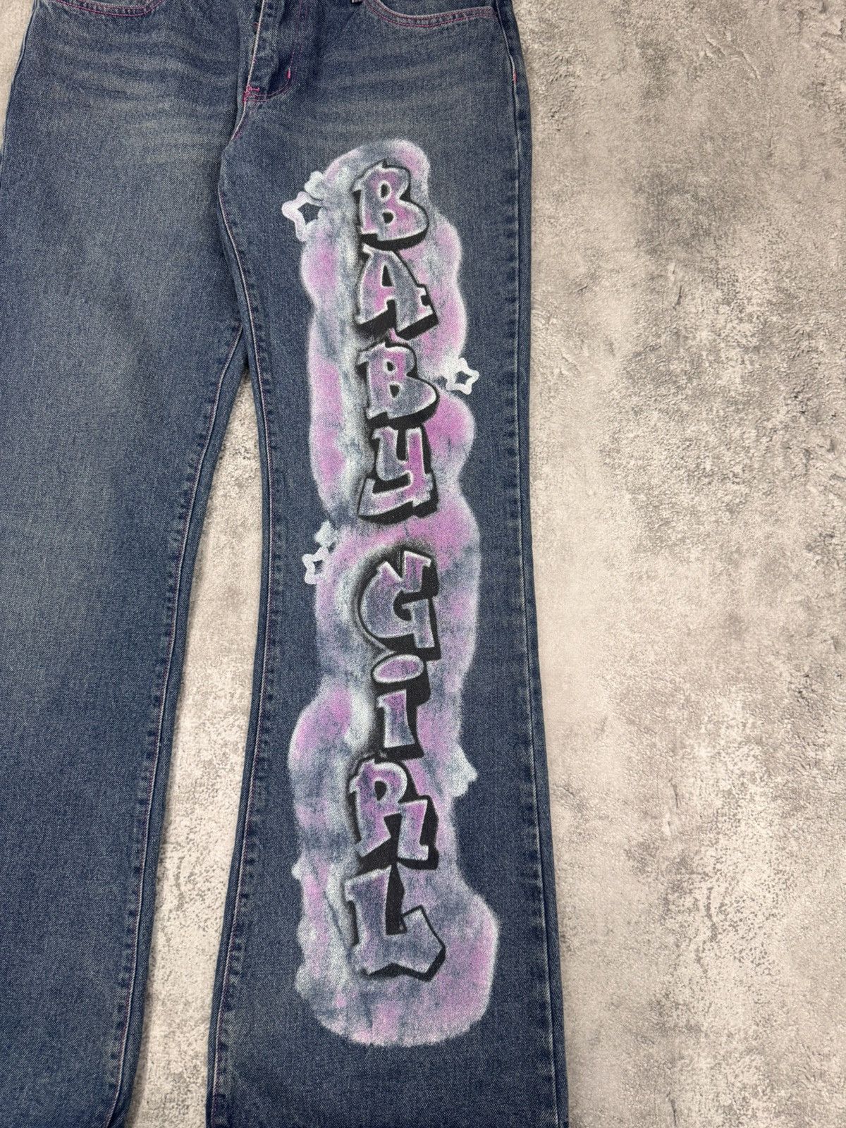 Jaded London Jaded London Women Flared Jeans Blue Size 28 Size 28" / US 6 / IT 42 - 2 Thumbnail