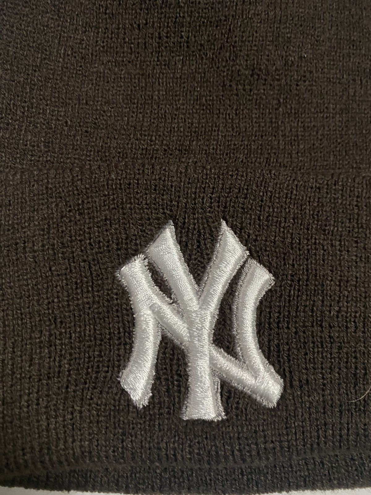 MLB MLB New York Small Logo Embroidery Beanie Hat Size ONE SIZE - 2 Thumbnail