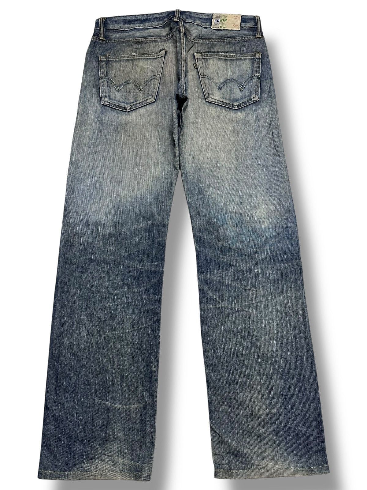 Edwin Edwin 502R Vintage Straight Loose With Faded Wash Size US 34 / EU 50 - 2 Thumbnail