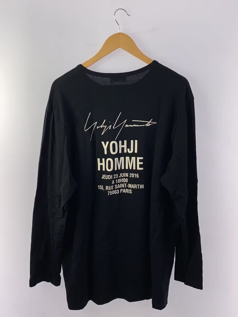 Yohji Yamamoto Pour Homme Logo Long Sleeve Tee Size US L / EU 52-54 / 3 - 3 Thumbnail