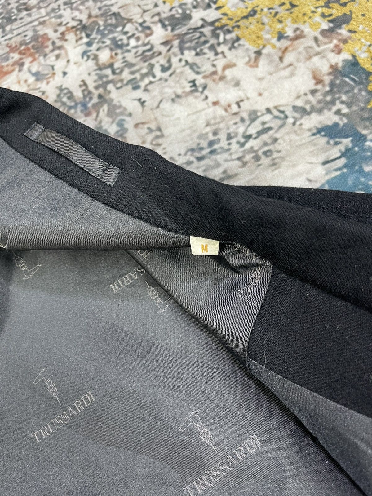 Trussardi Vintage Trussardi Single Breasted Wool Blazer Jacket Size US M / EU 48-50 / 2 - 14 Thumbnail