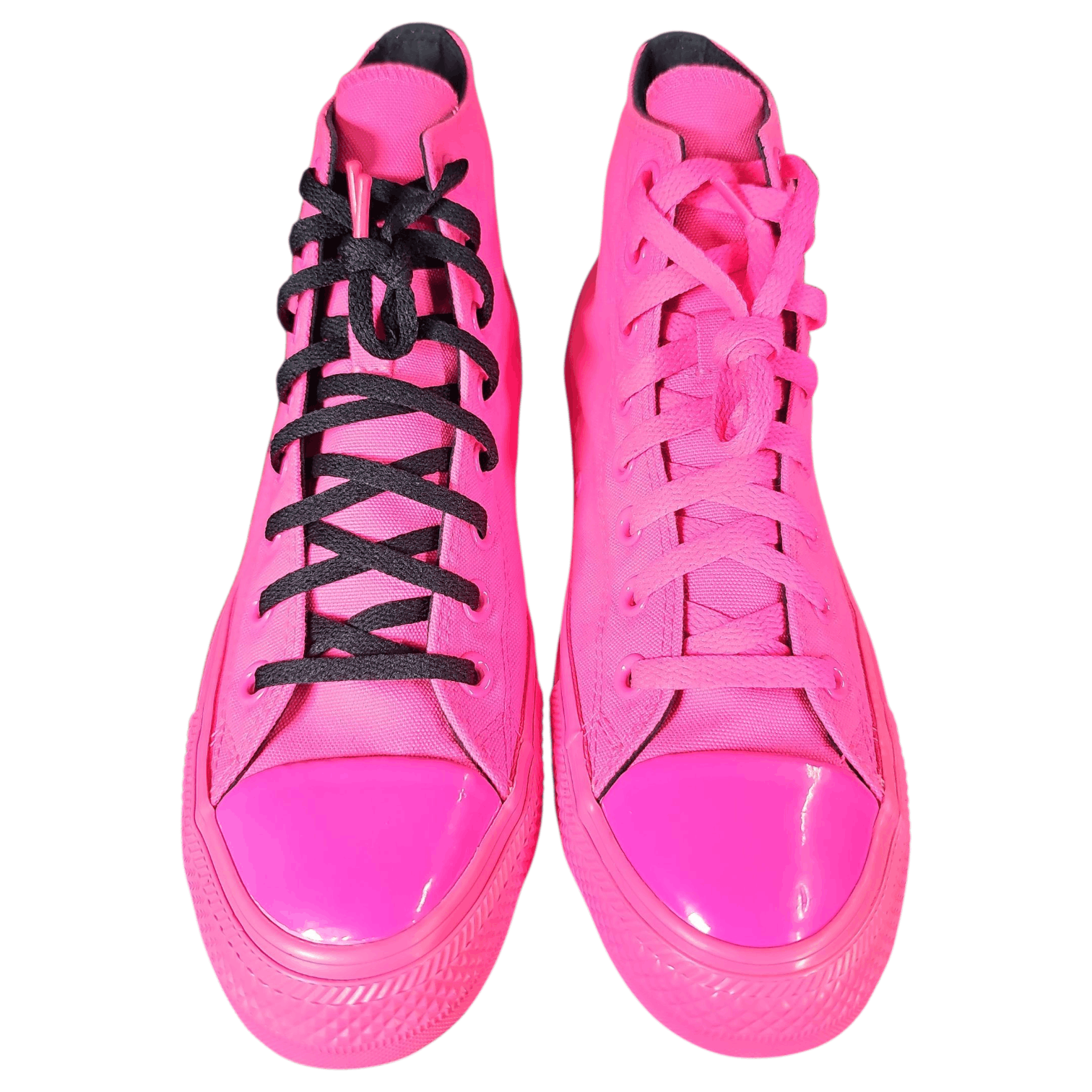 Converse RARE Converse x O.P.I. Chuck Taylor All-star mid HOT PINK Size US 9 / IT 39 - 3 Thumbnail