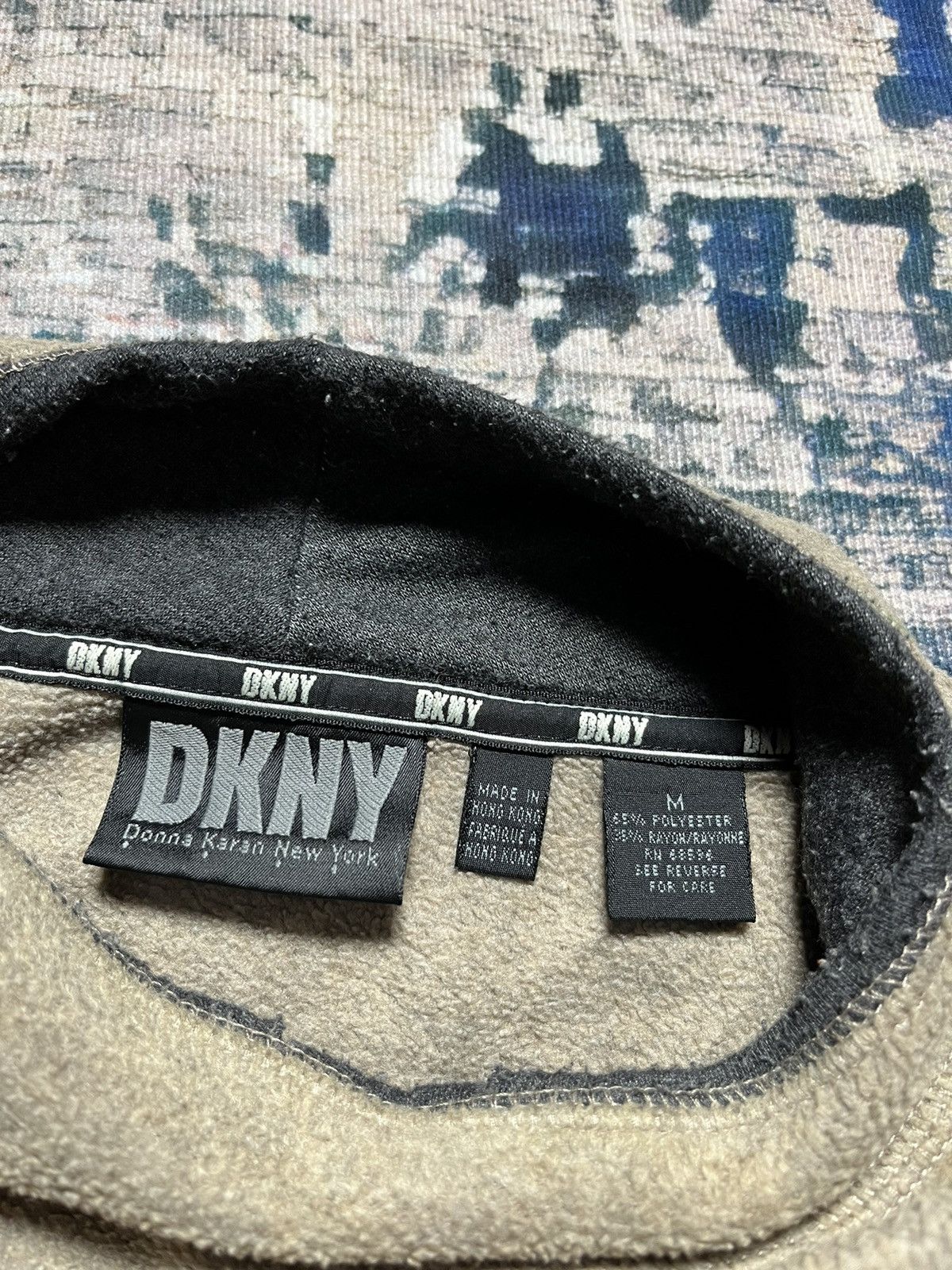 DKNY × Vintage 💥RARE Vintage DKNY USA CO. Spell Out Sweetshirts 90s Size US M / EU 48-50 / 2 - 7 Thumbnail