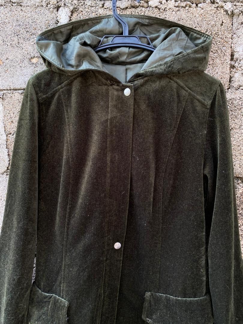 Japanese Brand NOVESPAZIO NOBORU YAMAFUJI CORDUROY HOODIE JACKET Size M / US 6-8 / IT 42-44 - 2 Thumbnail