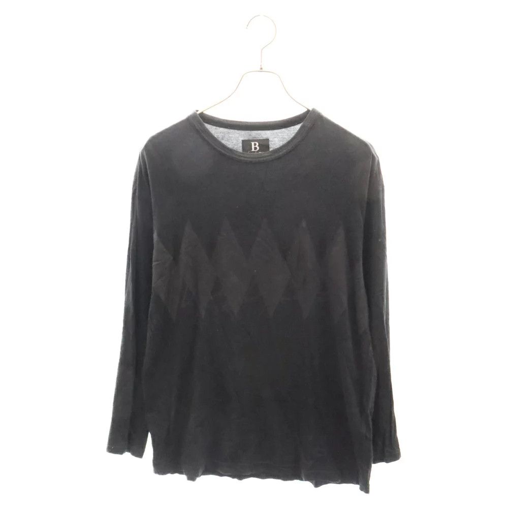 Yohji Yamamoto B Yohji Yamamoto 18SS crew neck long sleeve T-shirt Size US M / EU 48-50 / 2 - 1 Thumbnail