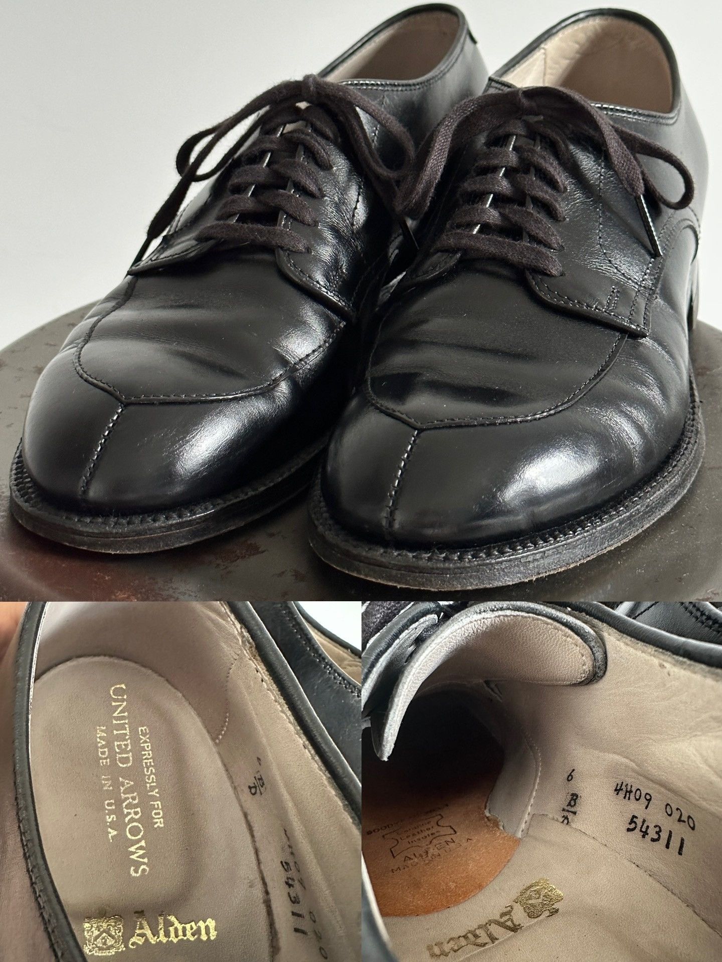 Alden Alden V-tip M Last Dress Shoes Size US 6 / EU 39 - 8 Thumbnail