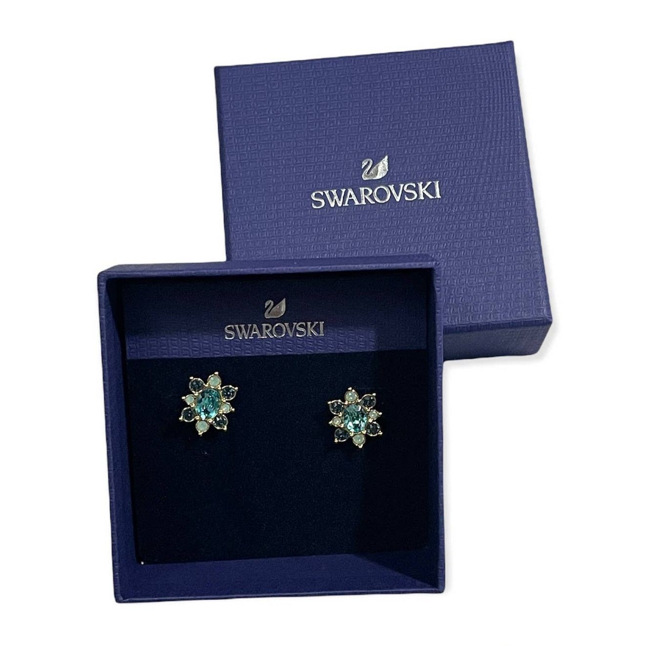 Swarovski Swarovski Crystal Lucky Goddess Stud Earrings New Size ONE SIZE - 3 Thumbnail