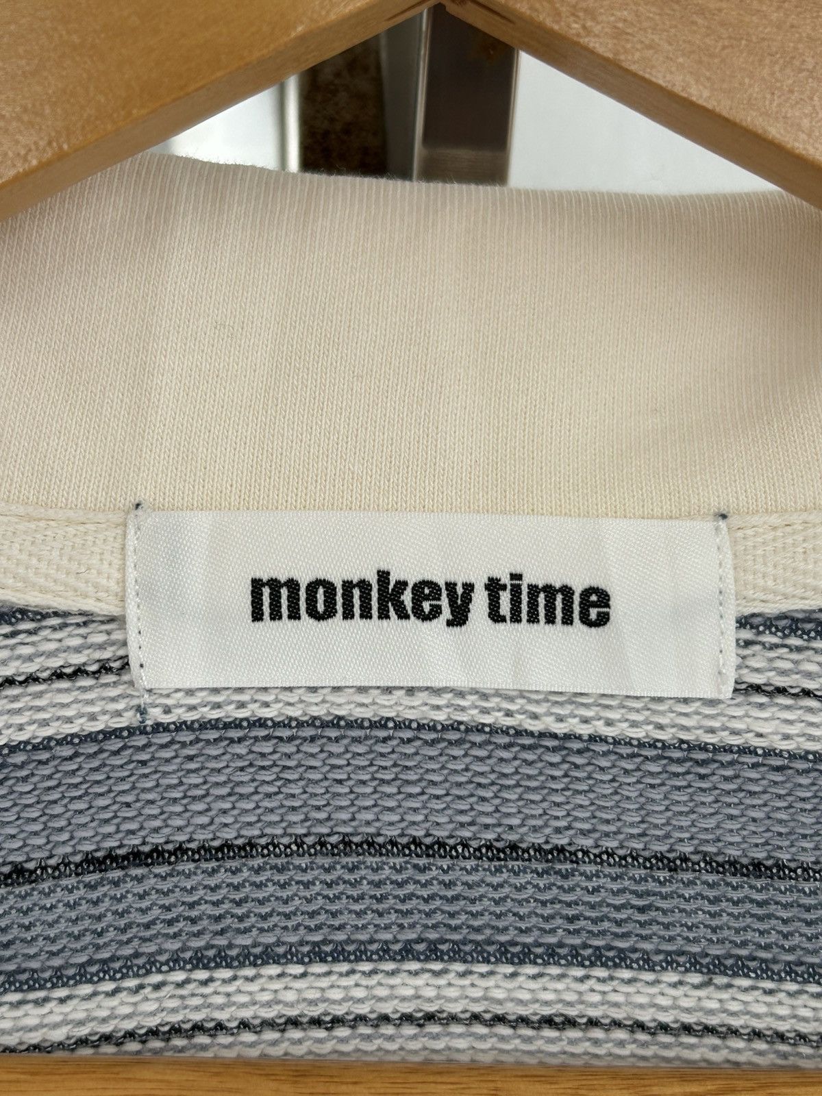 monkey time Monkey Time Stripes Polo Blue Size US L / EU 52-54 / 3 - 4 Thumbnail