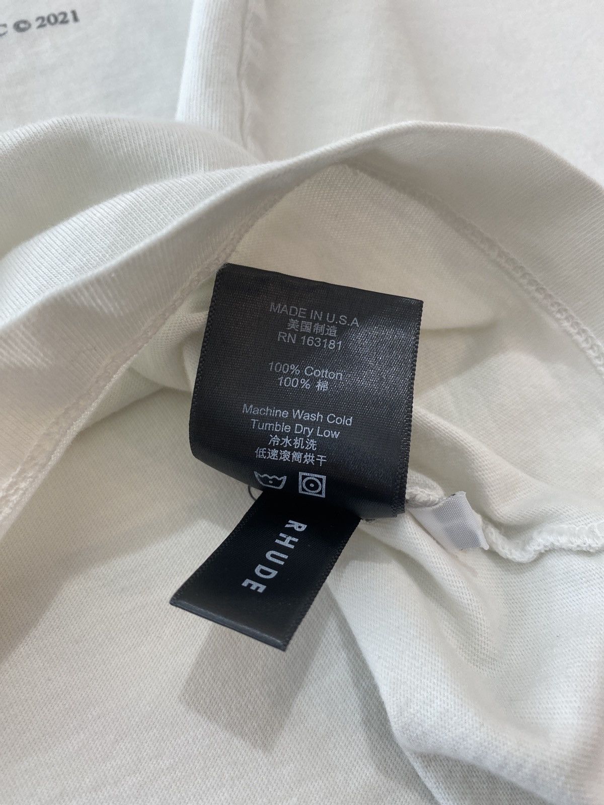 Rhude Rhude Panther Leopard Logo Tee Size US L / EU 52-54 / 3 - 7 Thumbnail