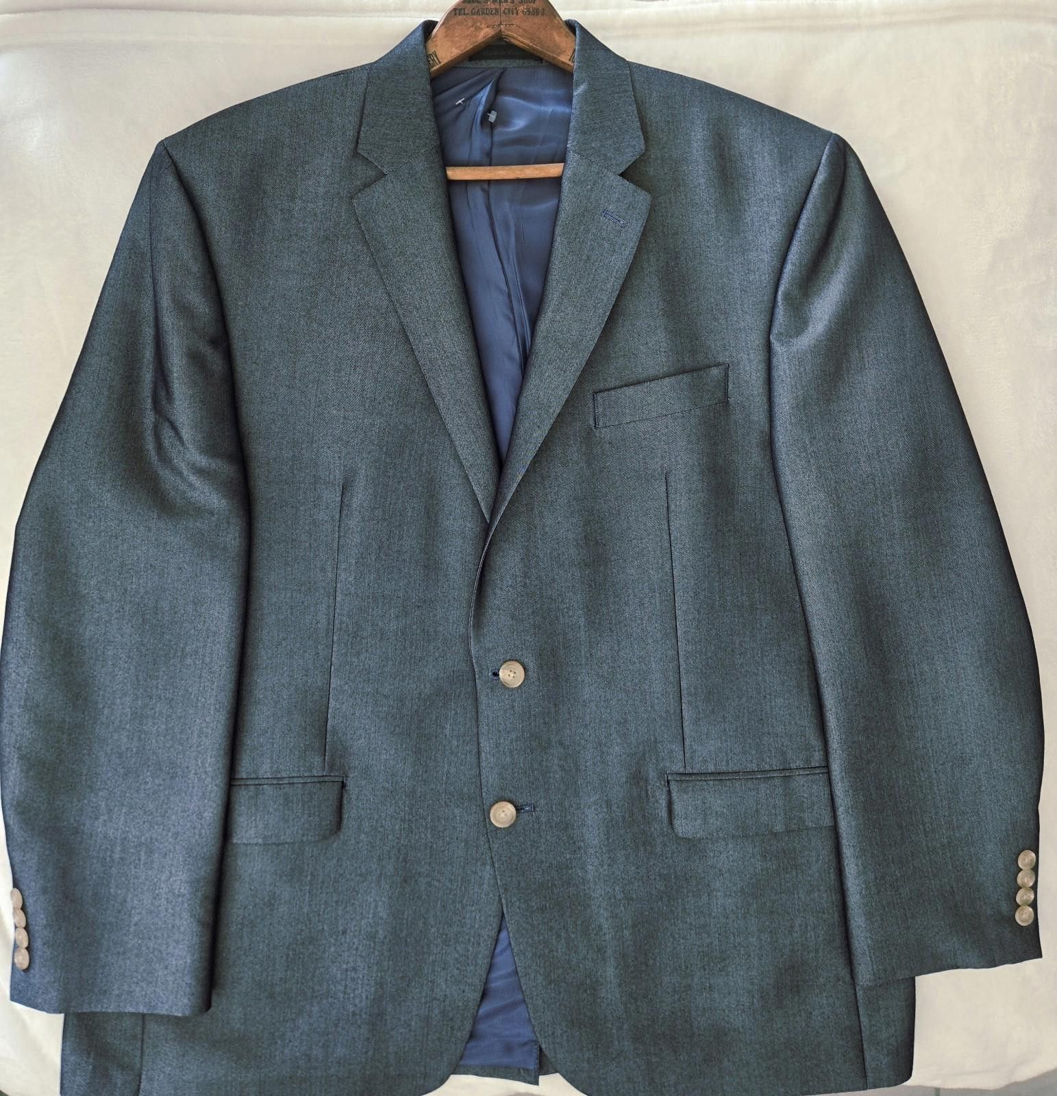 Lauren Ralph Lauren Ralph Lauren Blazer Coat Men 46R Blue 2 Button Jacket NEW Size 46R - 4 Thumbnail