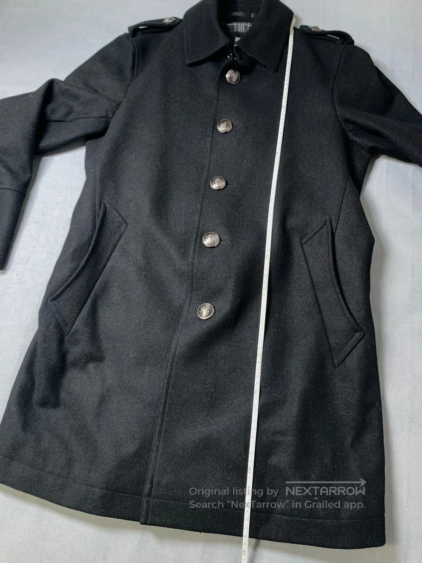 Burberry Burberry Black Label Wool Coat. Size US M / EU 48-50 / 2 - 8 Thumbnail