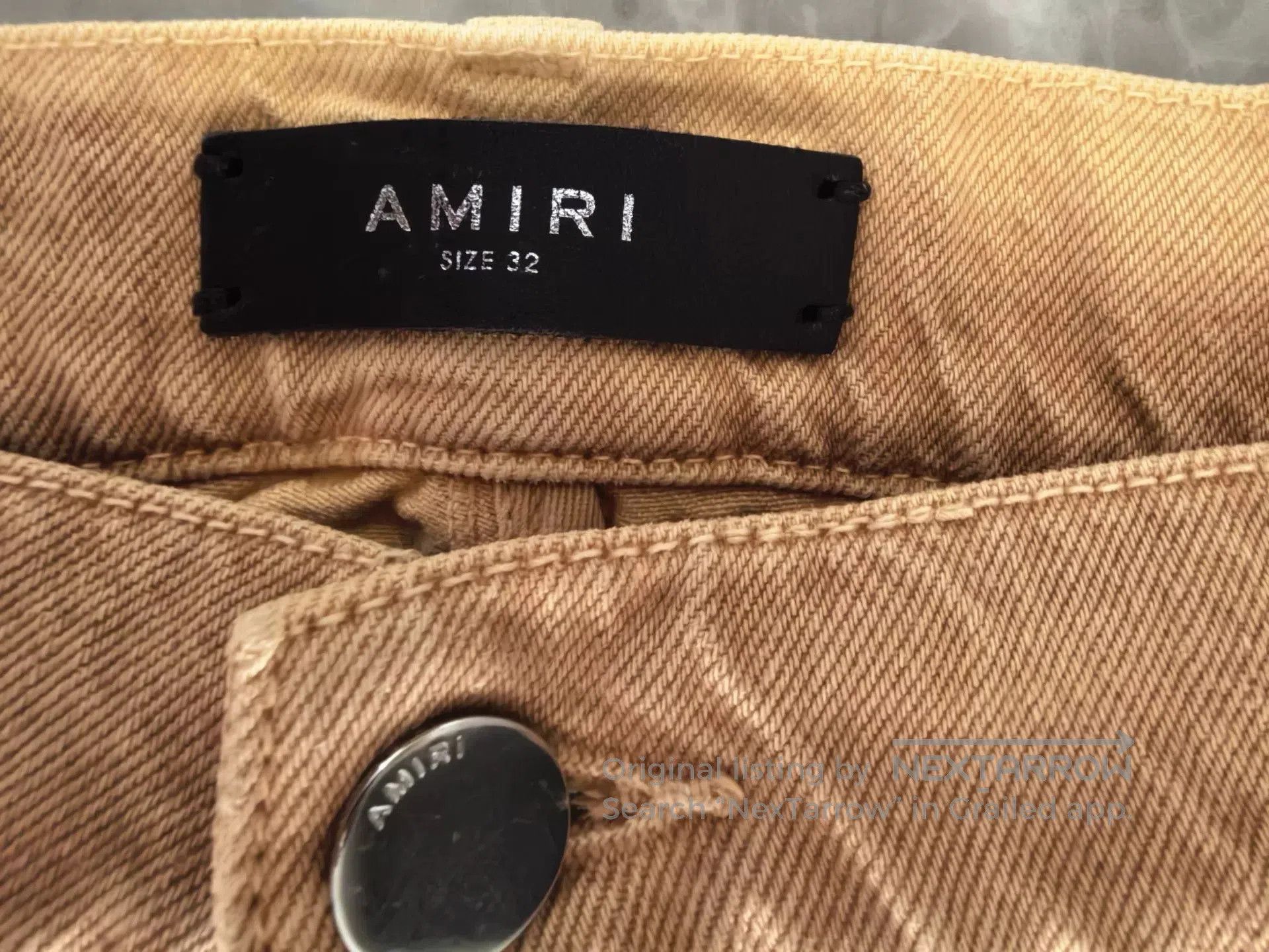 Amiri amiri fw22工装裤 with剪刀印花. Size US 32 / EU 48 - 5 Thumbnail