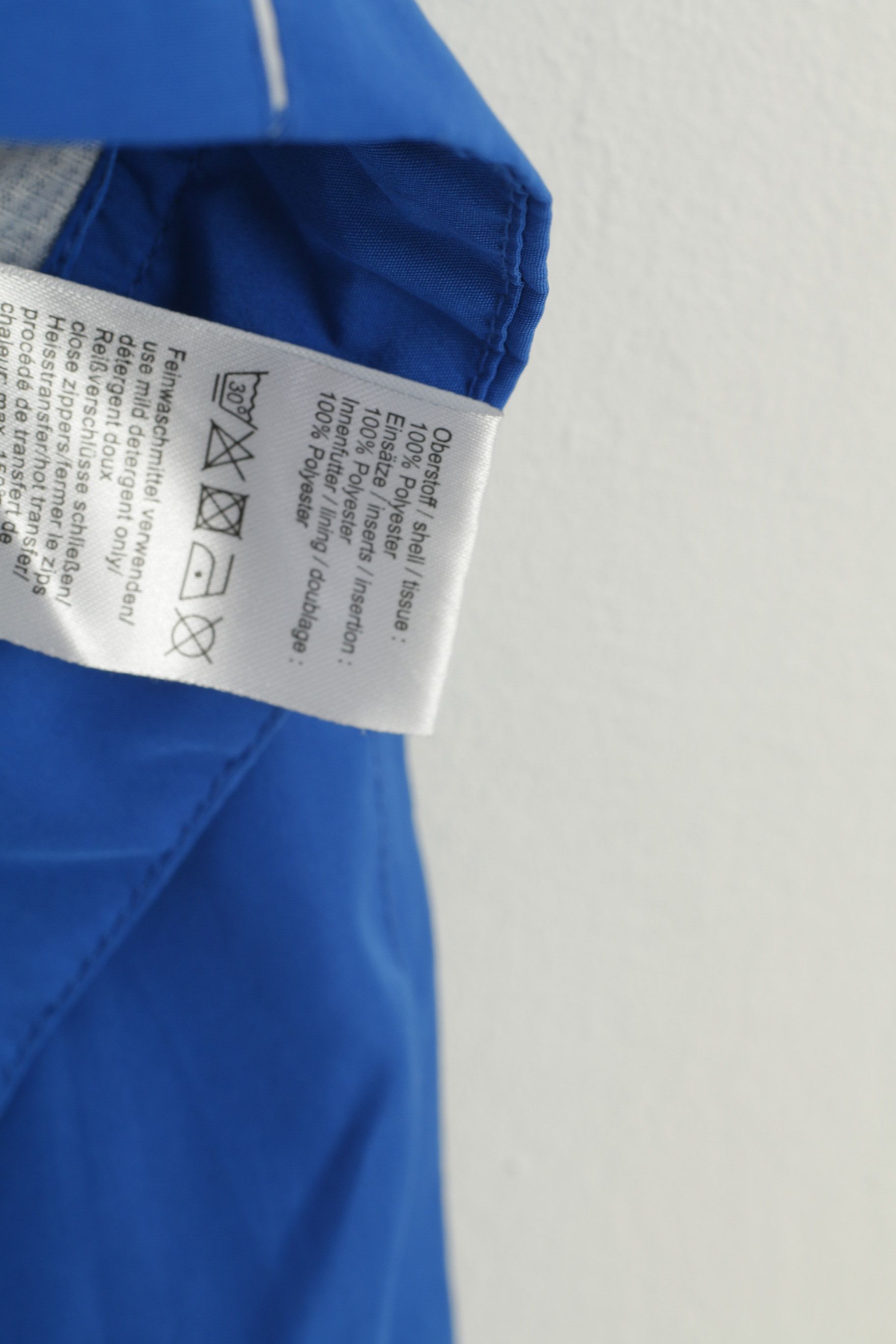 Erima Erima Men 42 M Jacket Blue Europameister 2008 4538 Size US M / EU 48-50 / 2 - 7 Thumbnail