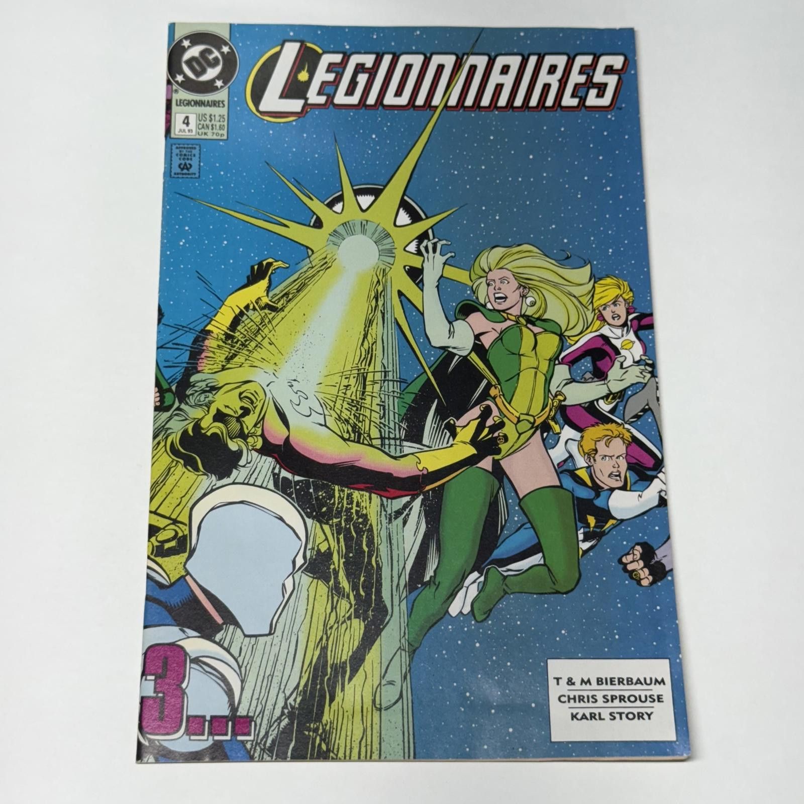 DC Comics VTG DC Comics Legionnaires #4 JUL 1993 NM+ Size ONE SIZE - 1 Thumbnail
