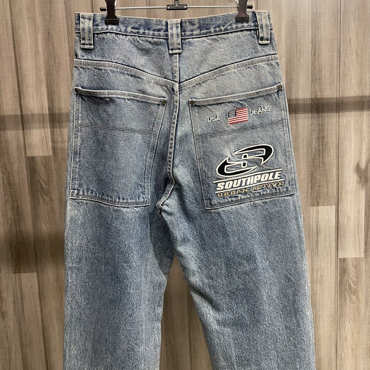 Southpole Vintage Southpole Baggy Jeans embroidery Size US 32 / EU 48 - 2 Thumbnail