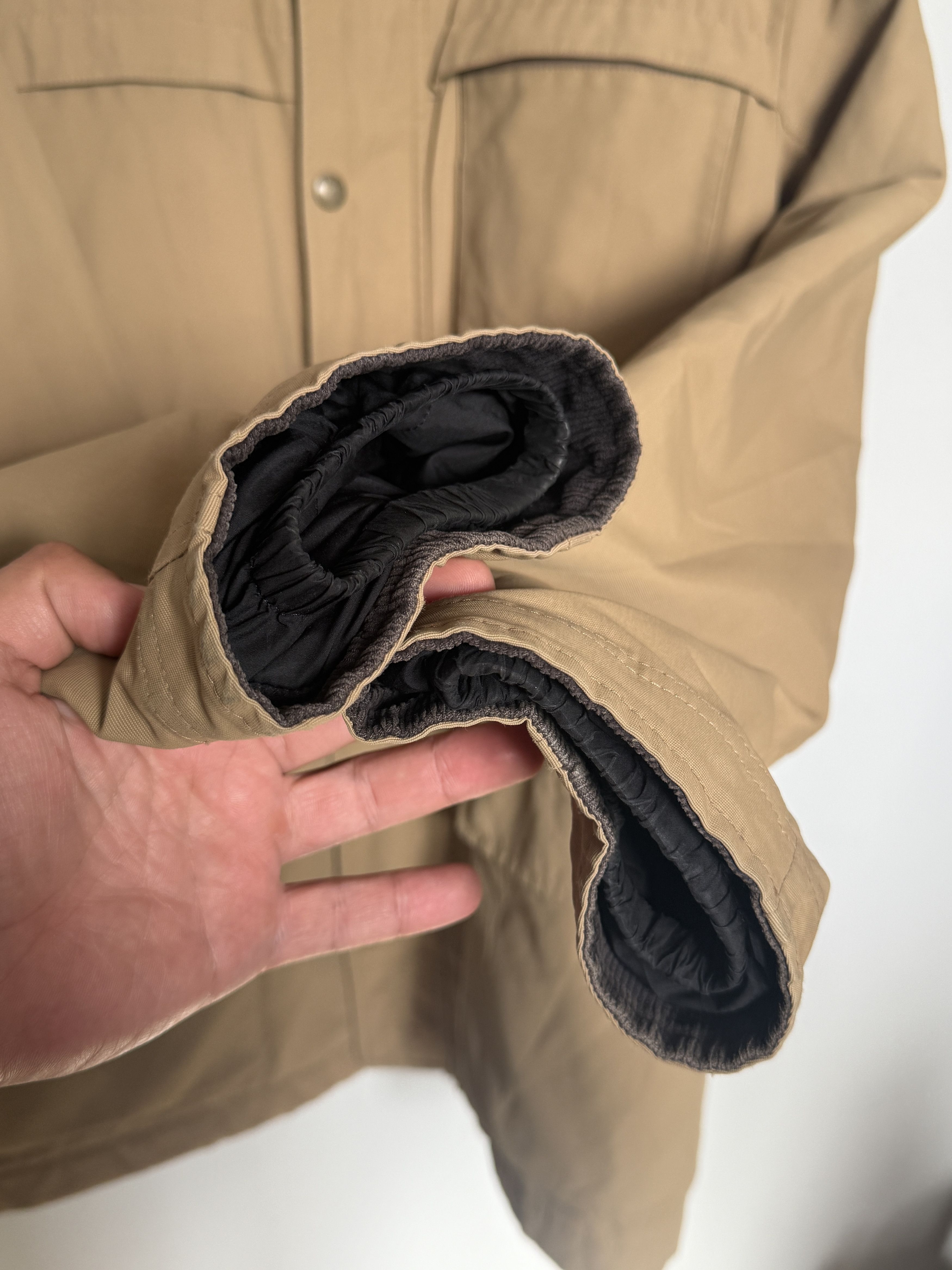 Z Zegna Z Zegna down jacket patch logo beige size L Size US L / EU 52-54 / 3 - 10 Thumbnail