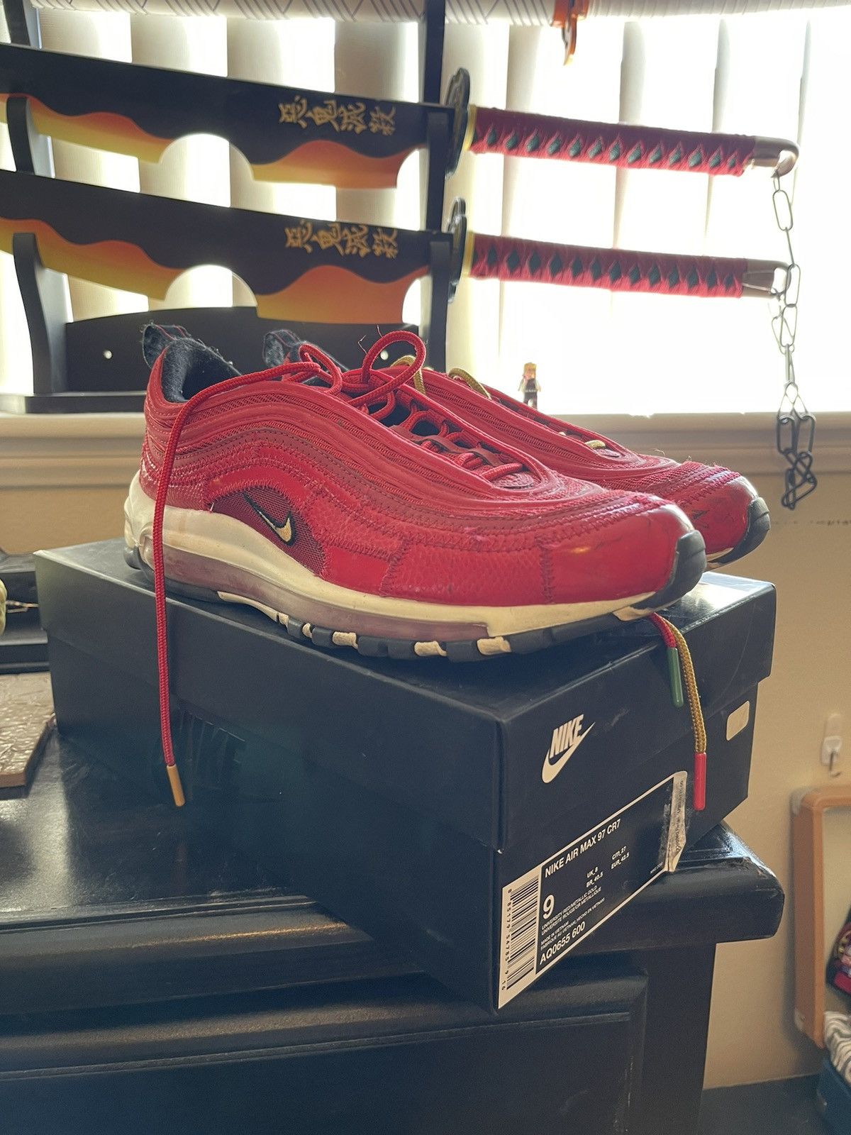 Foot 97's Red Nike Air Max 97 CR7