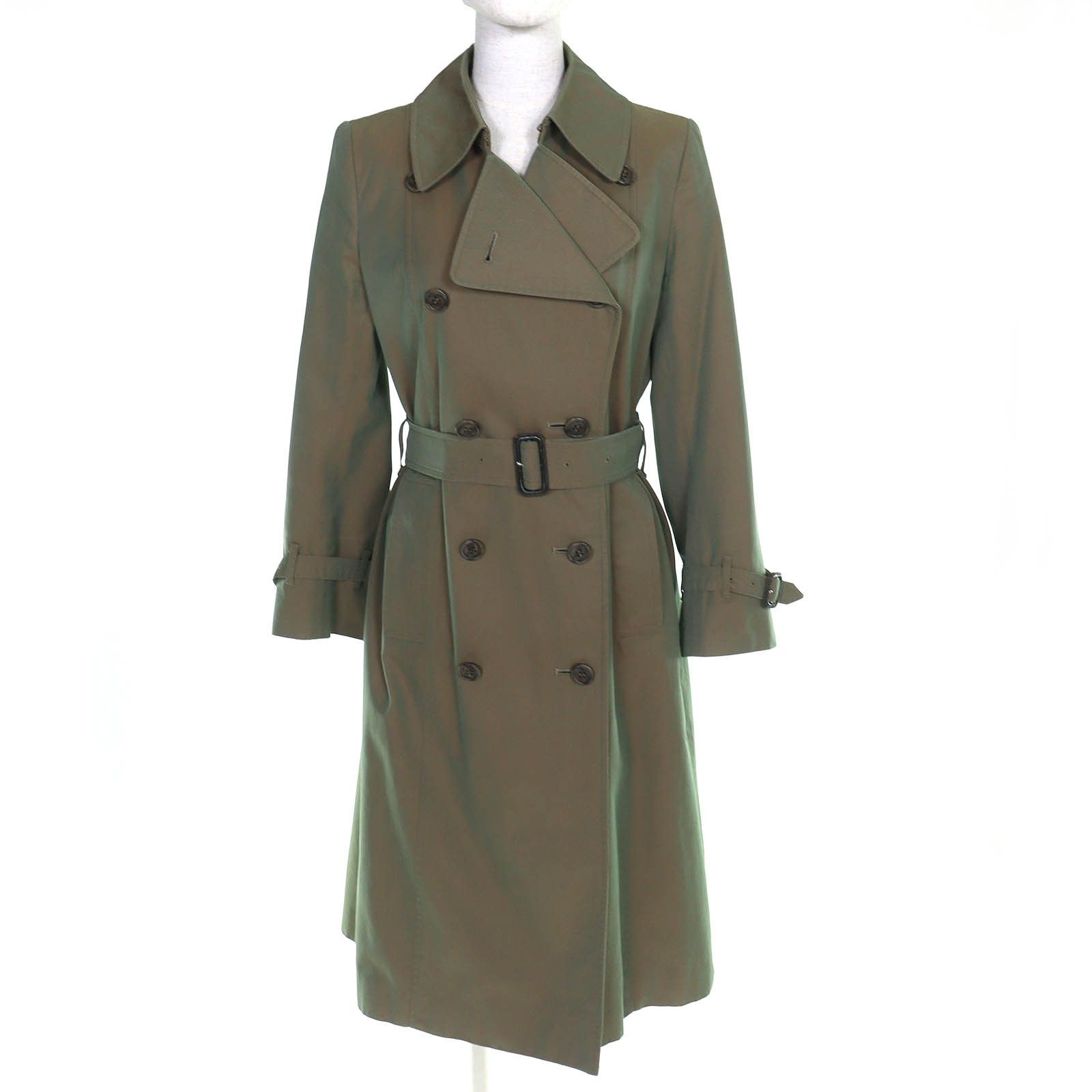 Burberry Burberry Burberrys Cotton Trench Coat Textile Outerwear DUTY FREE for USA Size ONE SIZE - 1 Thumbnail