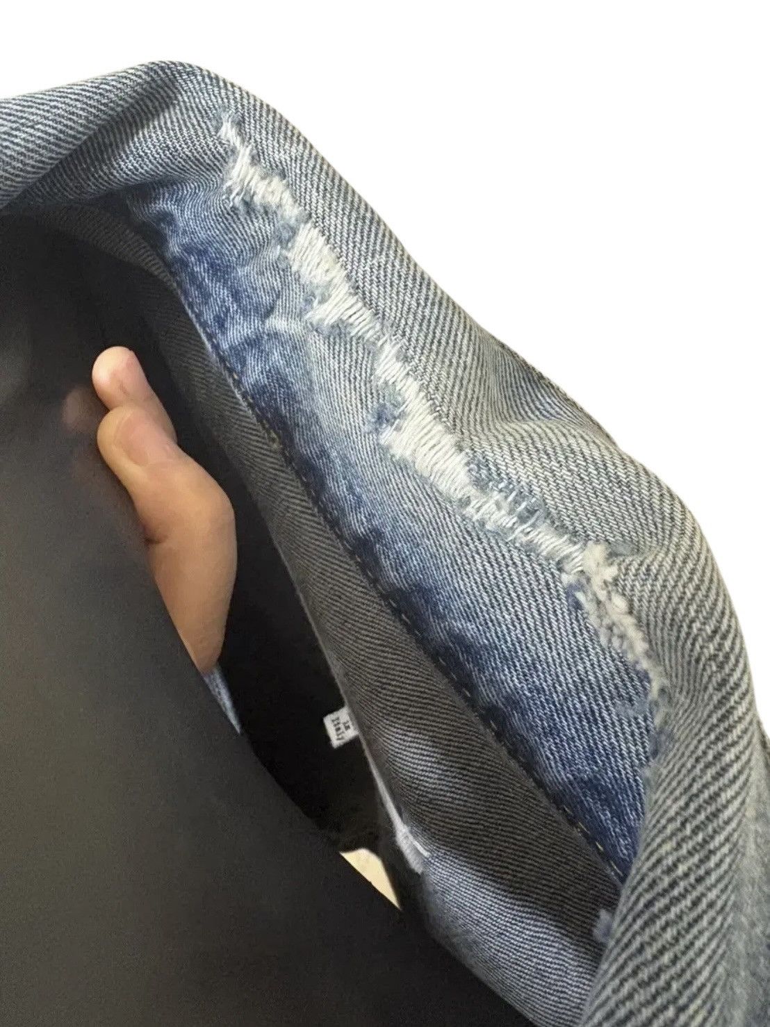 Maison Margiela Maison Margiela 21SS Distressed 2nd Type Denim Jacket Size US M / EU 48-50 / 2 - 6 Thumbnail