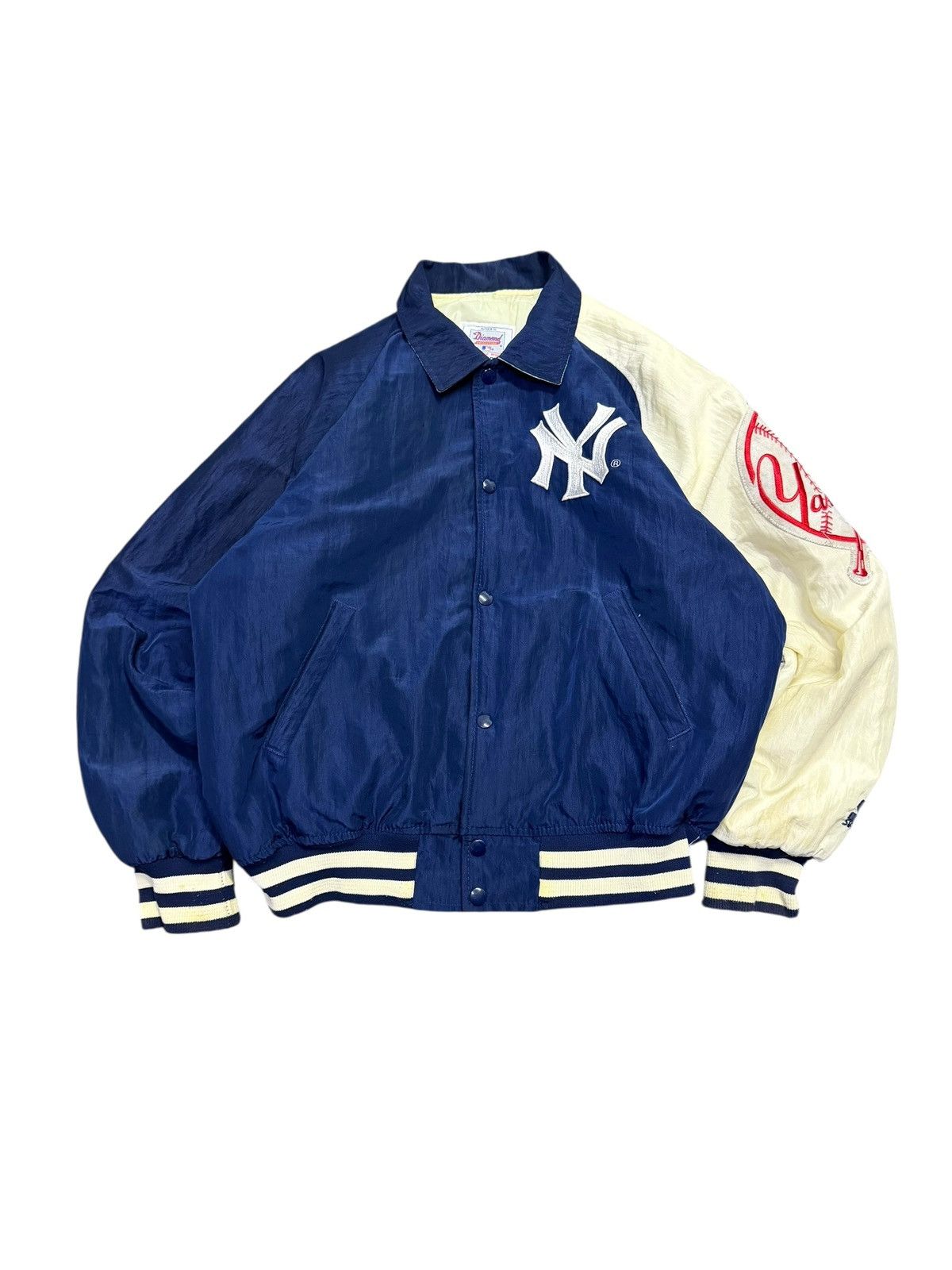 Starter Vintage 90s Diamond Collection by Starter Varsity New York Size US S / EU 44-46 / 1 - 1 Thumbnail