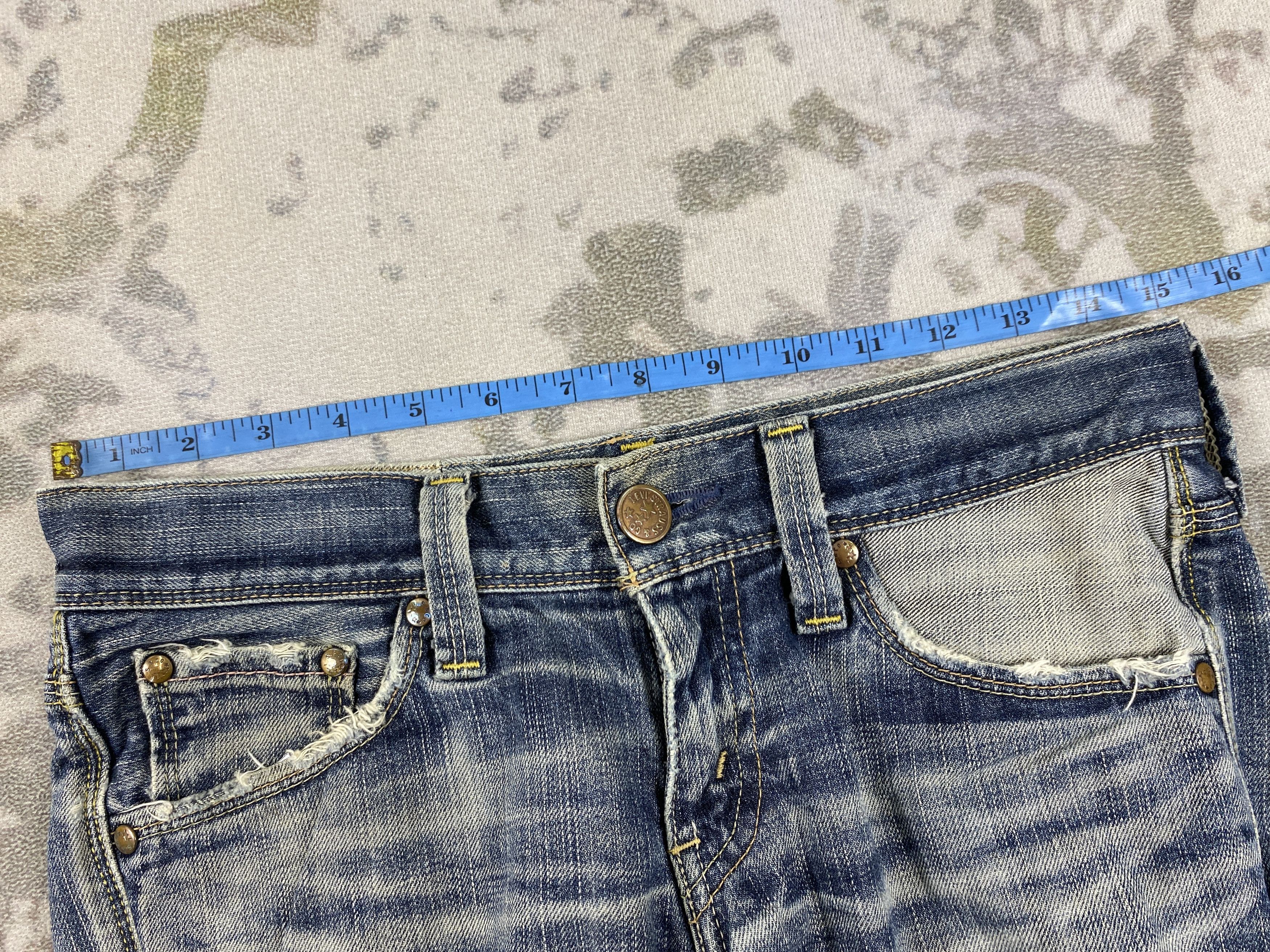 Levi's Distressed Blue Vintage Levi's Jeans 30x29.5 Denim- JN3709 Size 30" / US 8 / IT 44 - 5 Thumbnail