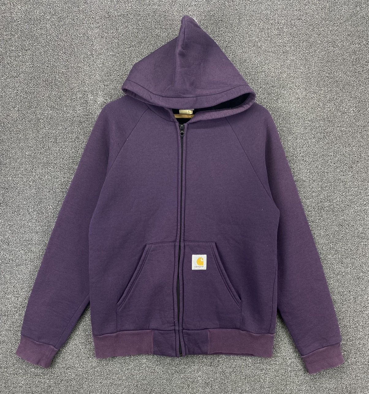 Carhartt Vintage Carhartt Zip Up Hoodie Jacket Size L / US 10 / IT 46 - 1 Thumbnail